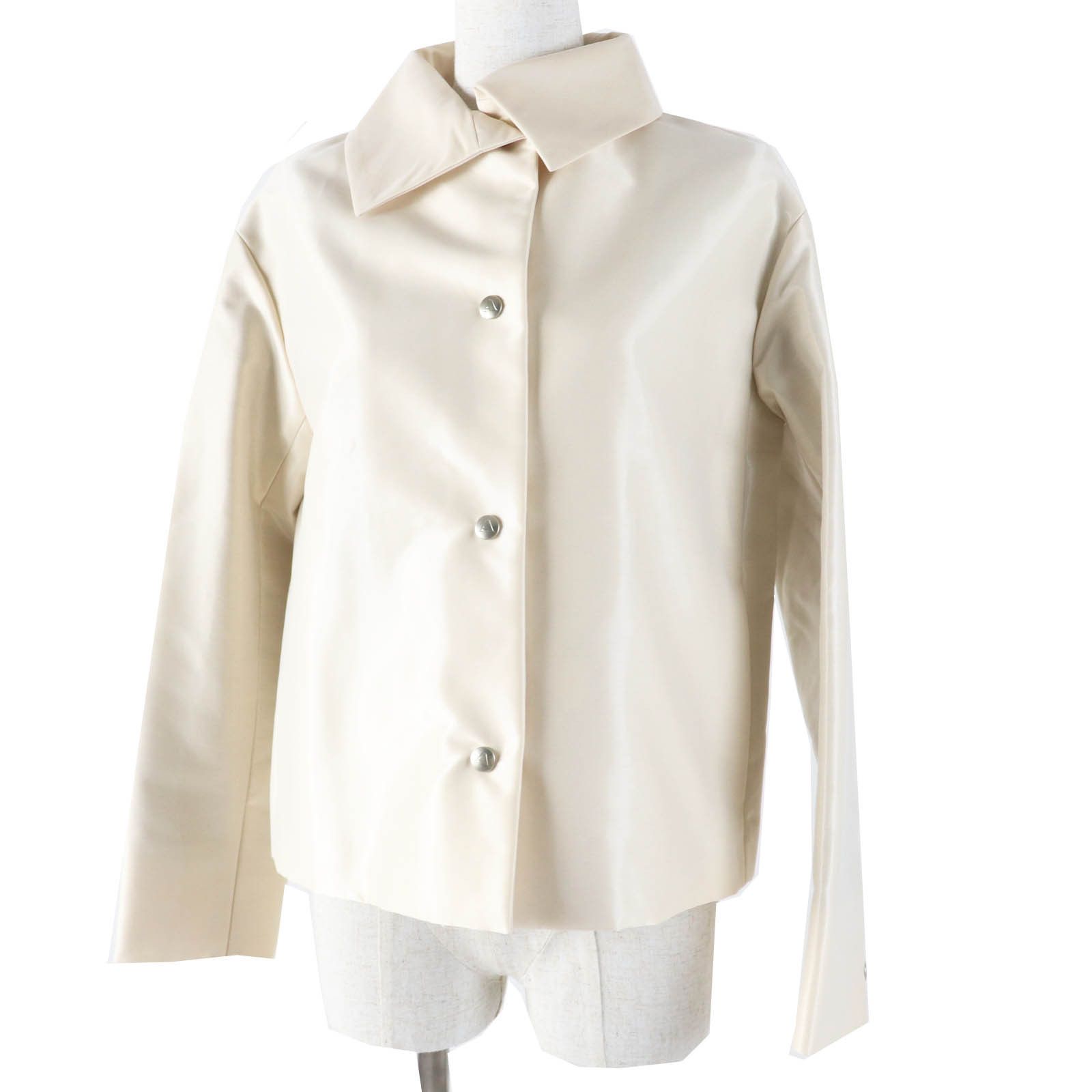 Other Other Aquascutum White label Cotton Nylon Jacket Cotton Outerwear Size ONE SIZE - 1 Thumbnail