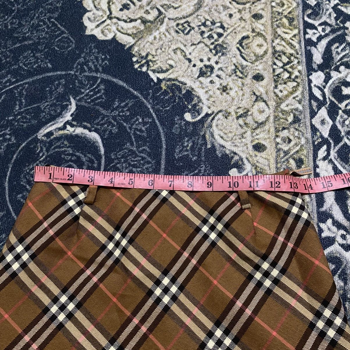 Burberry Burberry Blue Label Nova Check Japan Exclusive Y2K Archive Size 26" / US 2 / IT 38 - 14 Thumbnail