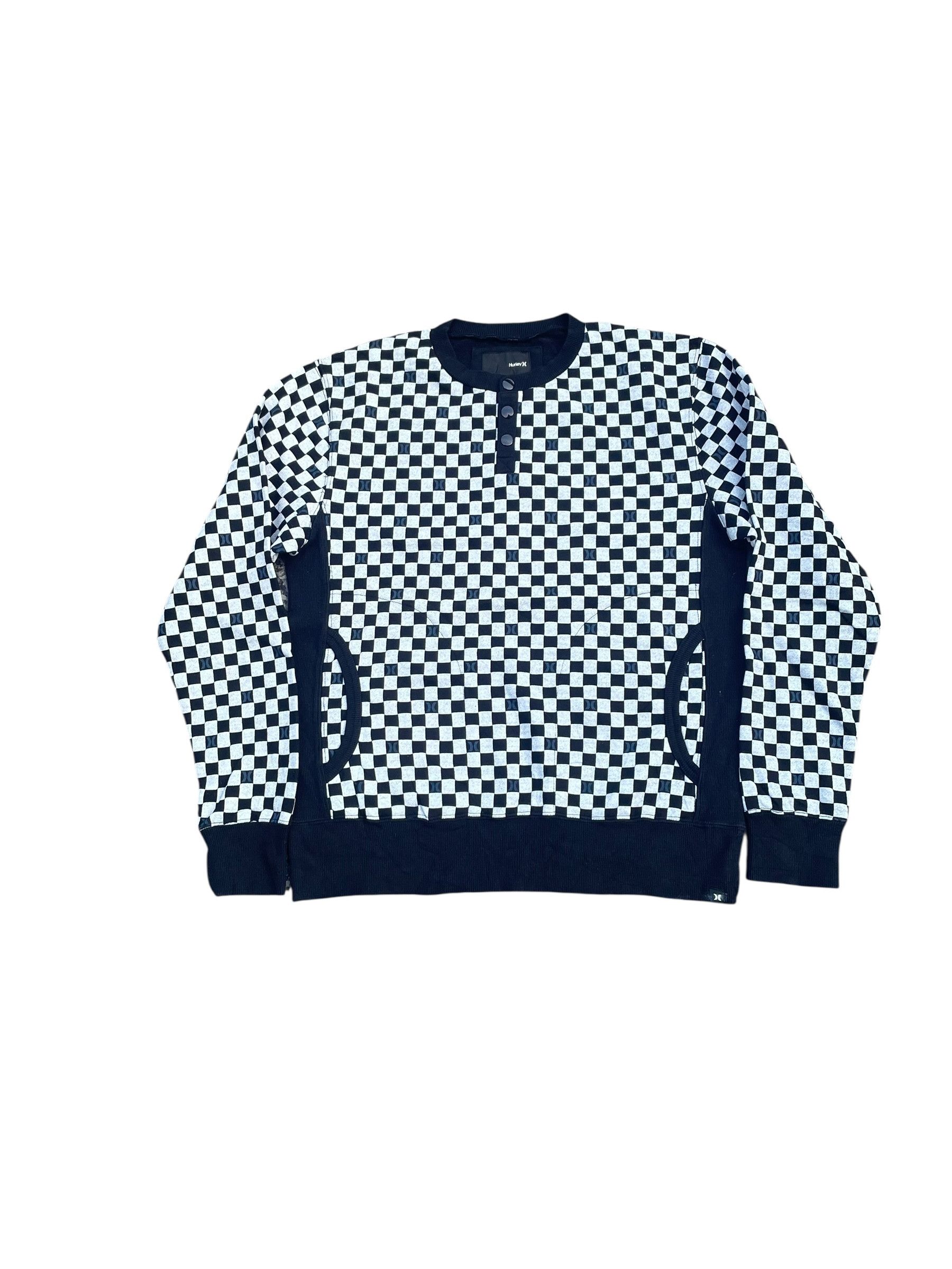 Hurley Hurley Button Collar Sweatshirt Size US M / EU 48-50 / 2 - 1 Thumbnail