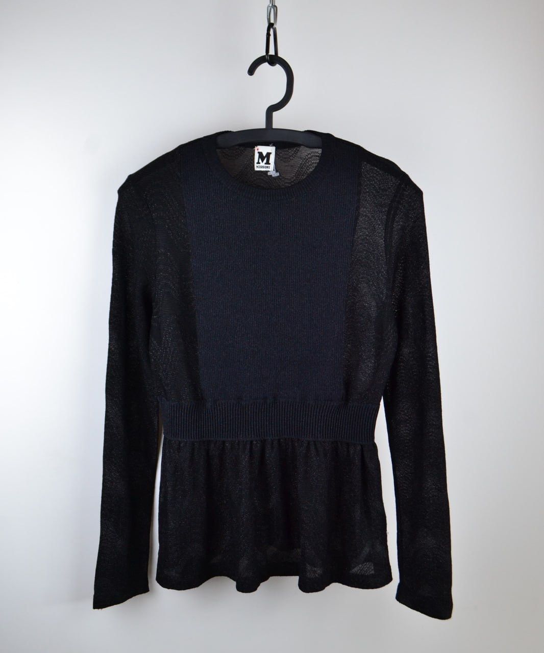 Missoni Missoni Long Sleeve Pullover Women's Black Size M Size M / US 6-8 / IT 42-44 - 1 Thumbnail