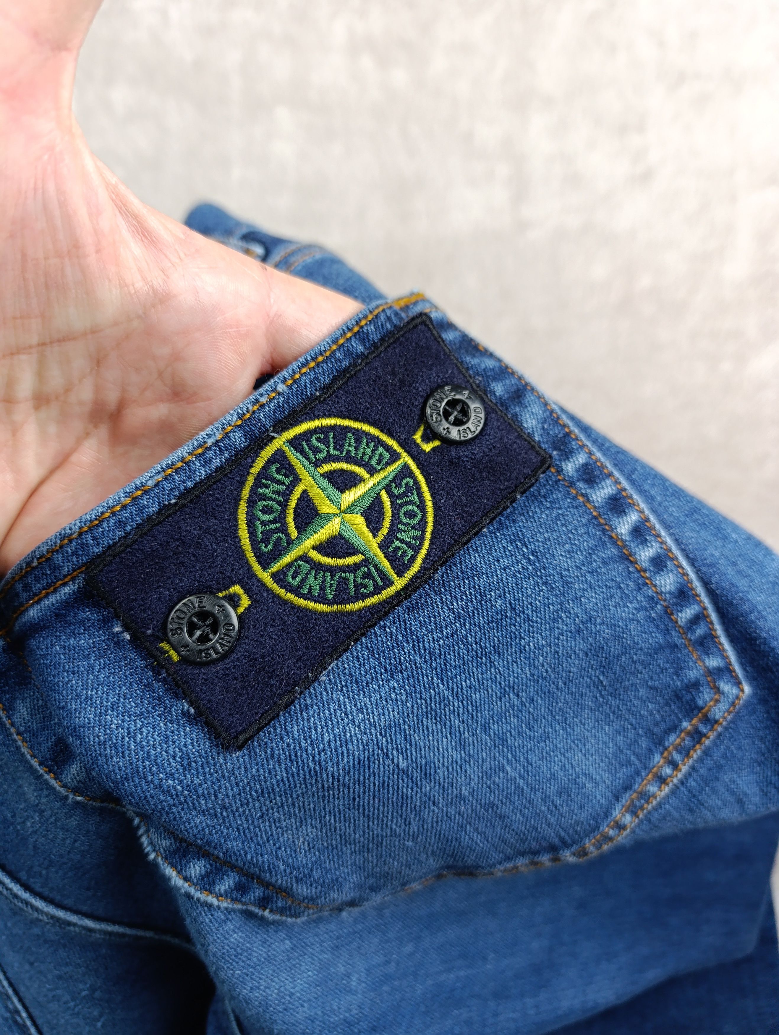 Stone Island Authentic Stone Island mens denim jeans TYPE SK Size US 33 - 7 Thumbnail