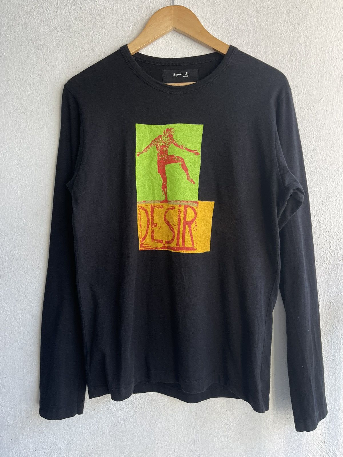 Vintage × agnes b. Agnes B T-shirt d’artiste Longsleeve soft cotton artwork tee Size US M / EU 48-50 / 2 - 5 Thumbnail