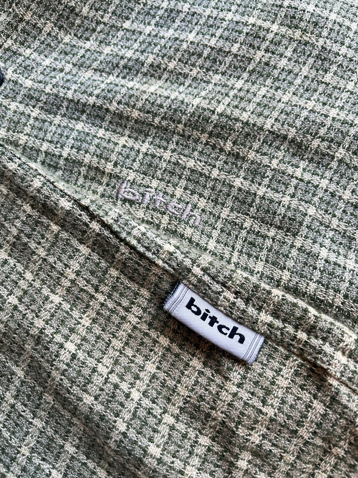 Other 90's Bitch Skateboard Plaid Shirt Size US L / EU 52-54 / 3 - 4 Thumbnail