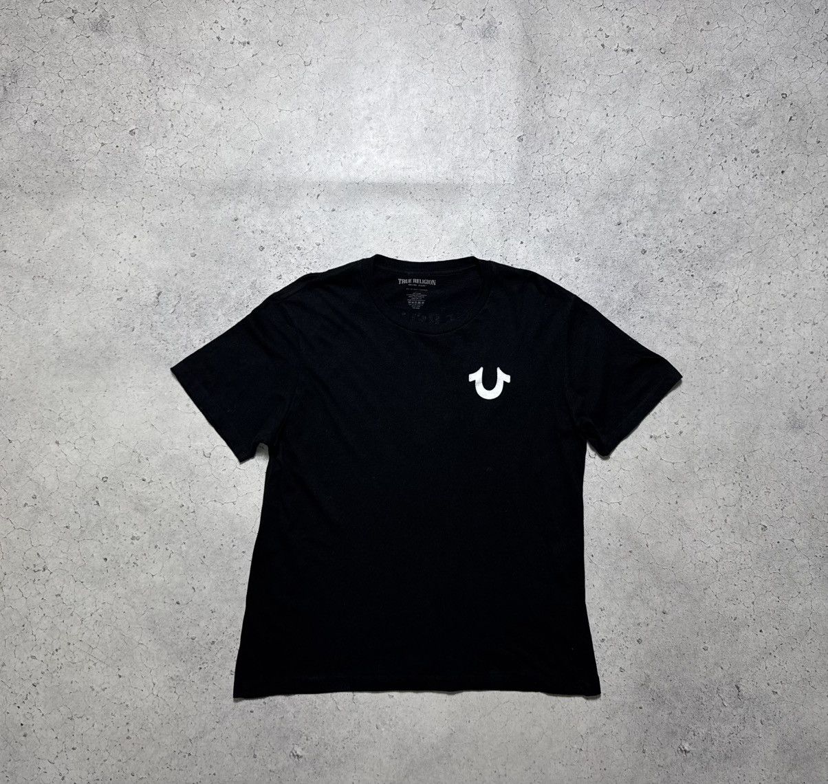 True Religion True Religion Buddha Big Logo Black T-Shirt Size M Size US M / EU 48-50 / 2 - 2 Thumbnail