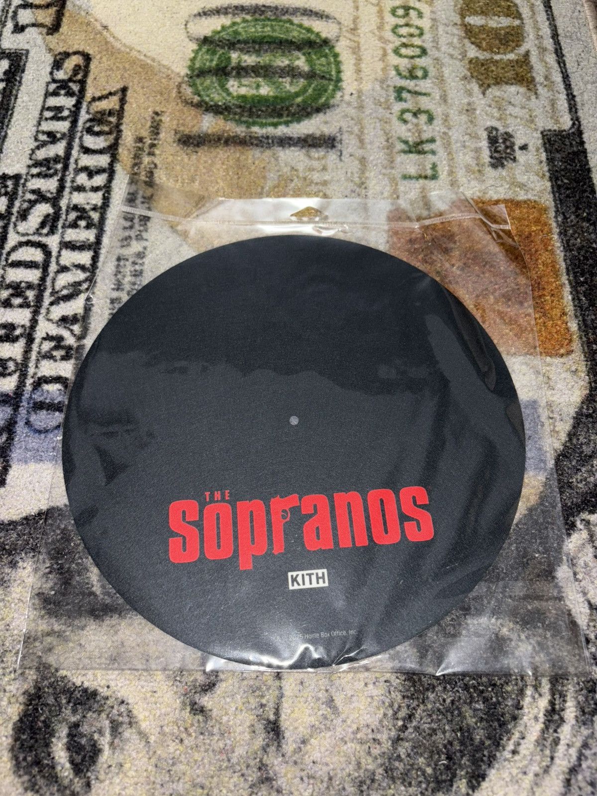 Kith Kith x The Sopranos Vinyl Slip Mat Cover Black Size ONE SIZE - 1 Thumbnail