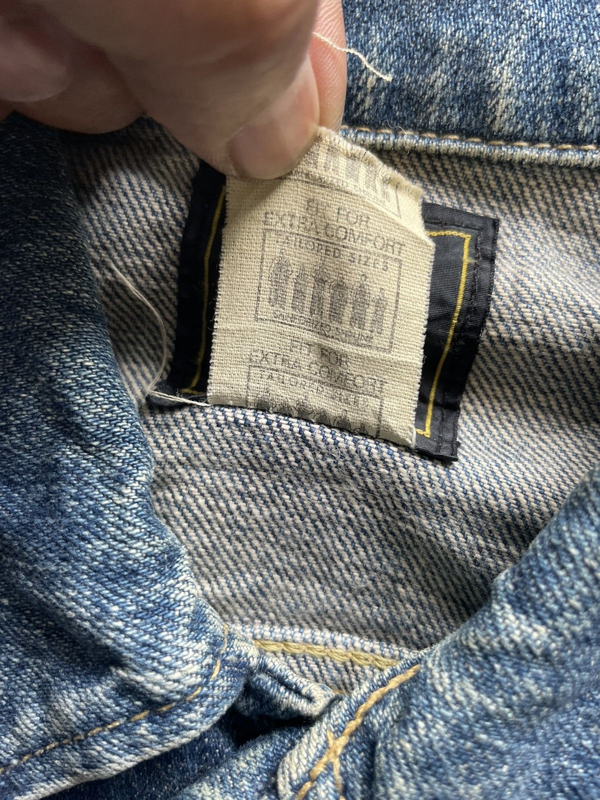 Other Vintage 90’s Lee Riders Denim Jacket Size US L / EU 52-54 / 3 - 9 Thumbnail