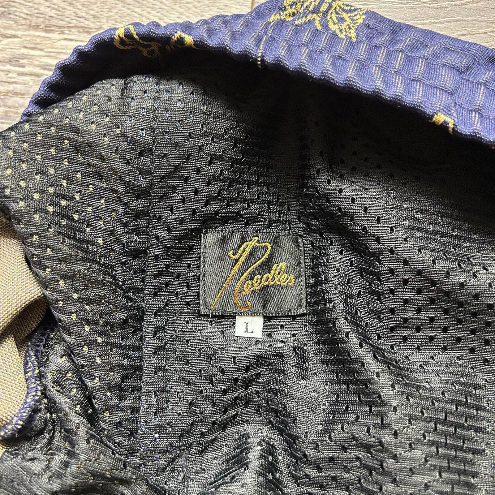 Needles Needles Papillon Track Pants Navy/Gold Large - Made in Japan Size ONE SIZE - 9 Thumbnail
