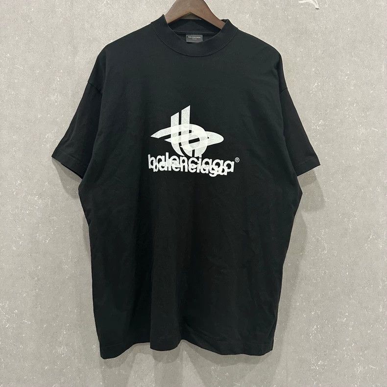 Balenciaga Balenciaga Overlapping phantom logo short sleeves Size US M / EU 48-50 / 2 - 1 Thumbnail