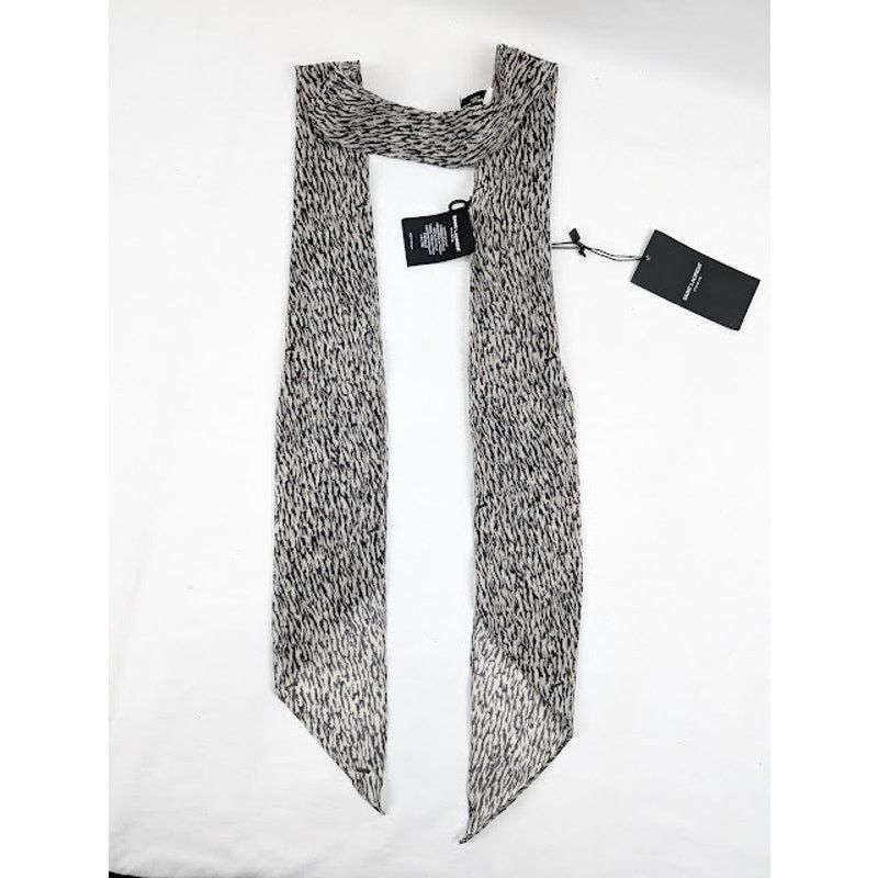 Saint Laurent Paris o1rshd1 Size: OS / Zebra Print Wool Etamine Size ONE SIZE - 7 Thumbnail