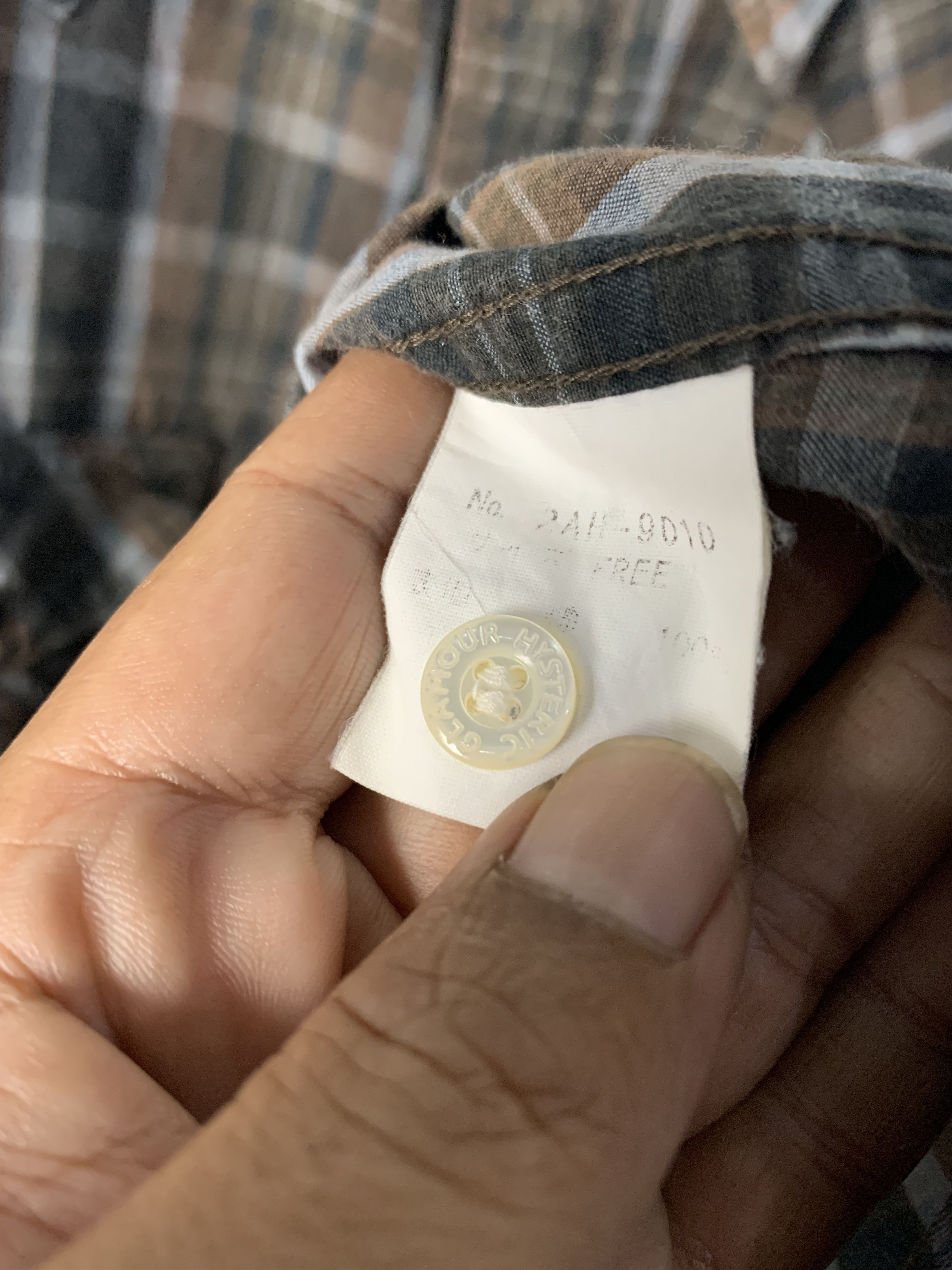Hysteric Glamour Hysteric Glamour Japan Streetwear Flanell Size US M / EU 48-50 / 2 - 5 Thumbnail