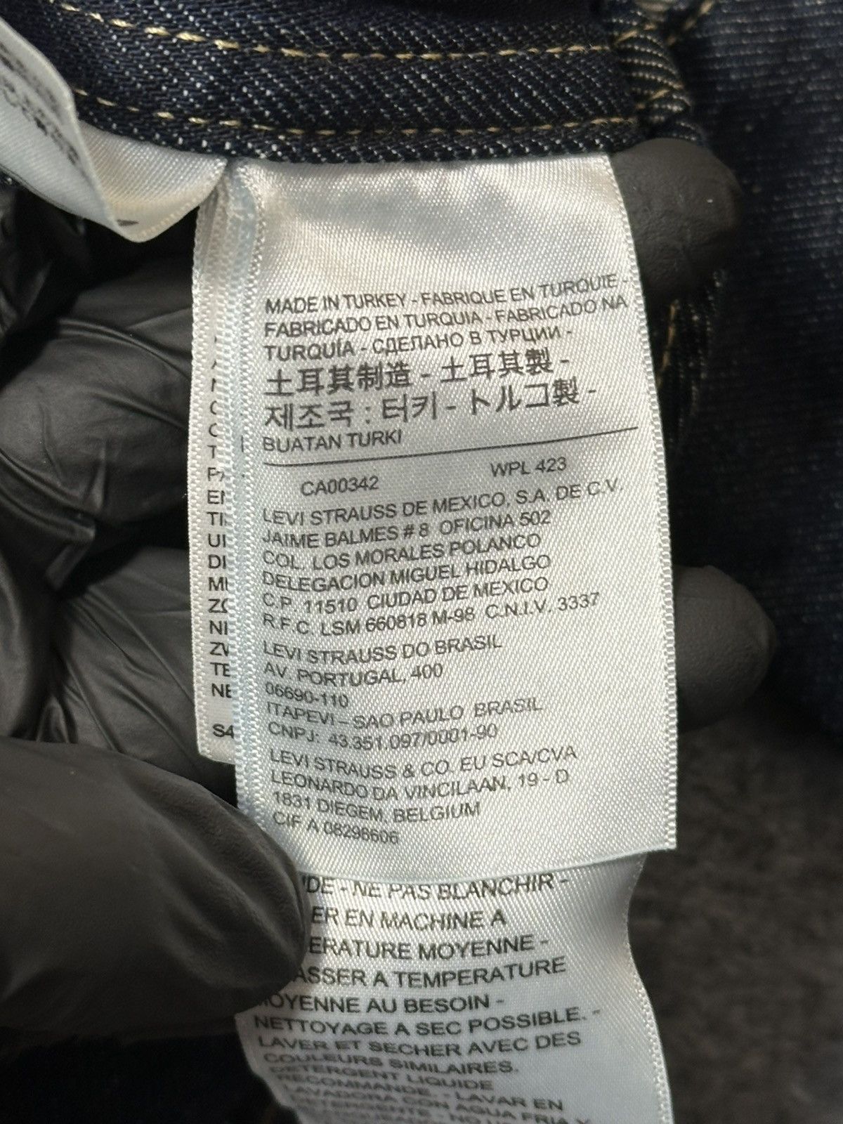 Levi's Levi's x Beams "Inside Out" collection denim shirt. Size US L / EU 52-54 / 3 - 14 Thumbnail