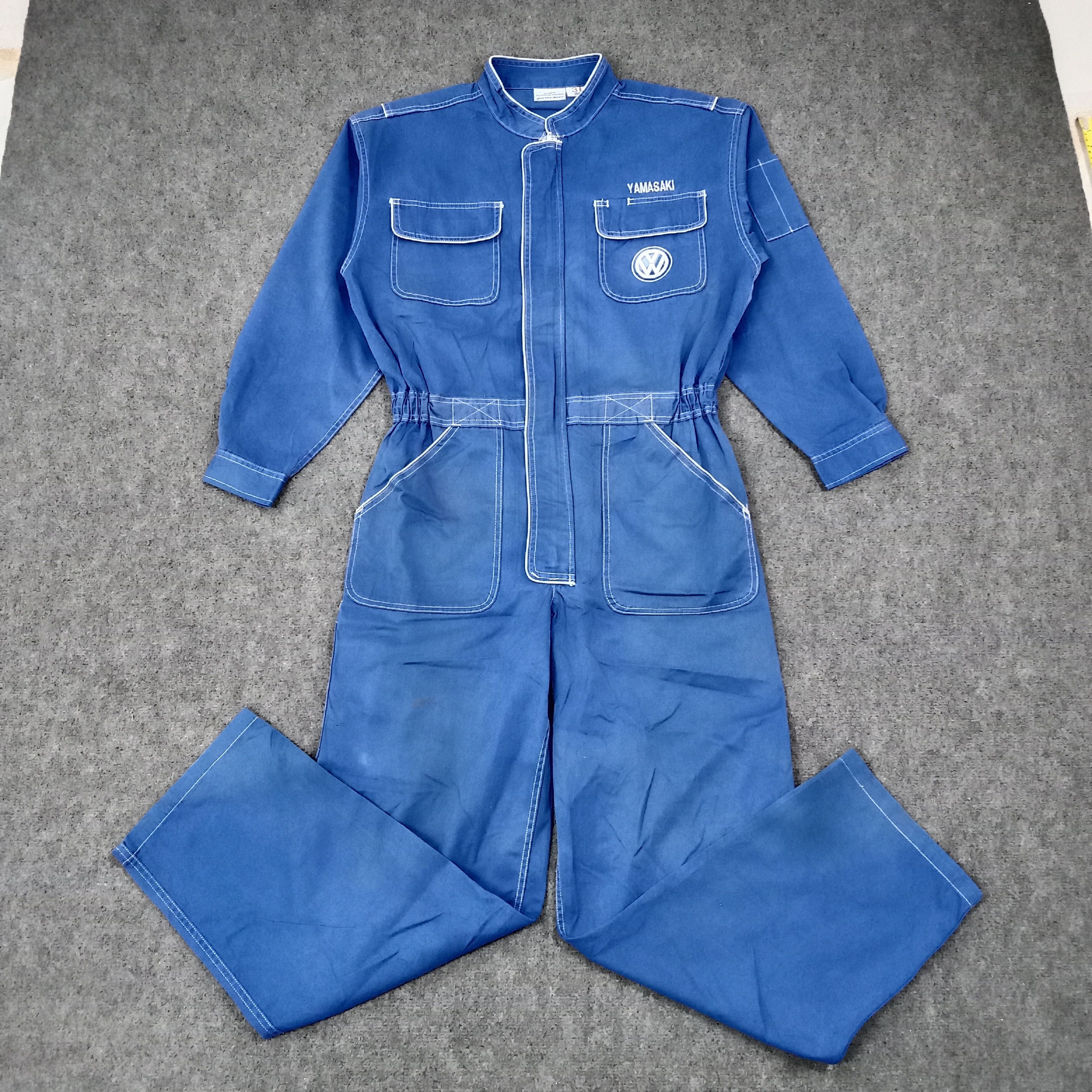 Other Volkswagen Motorsport Racing Work Coverall Jacket C263N3 Size US L / EU 52-54 / 3 - 5 Thumbnail