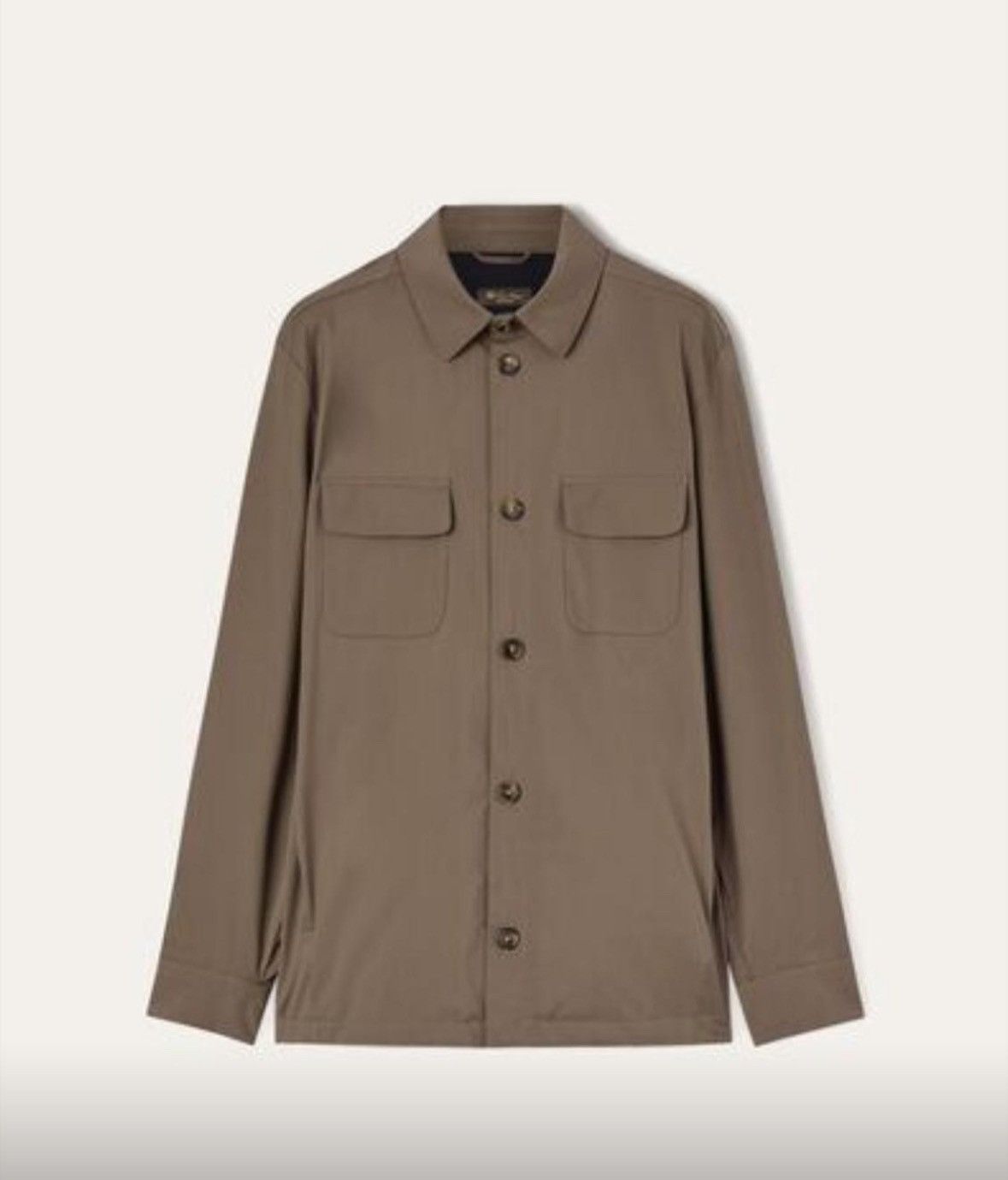 Loro Piana o1loc1c0424 FAL3621 Wind Wish Overshirt in Blue Navy Size US S / EU 44-46 / 1 - 1 Preview