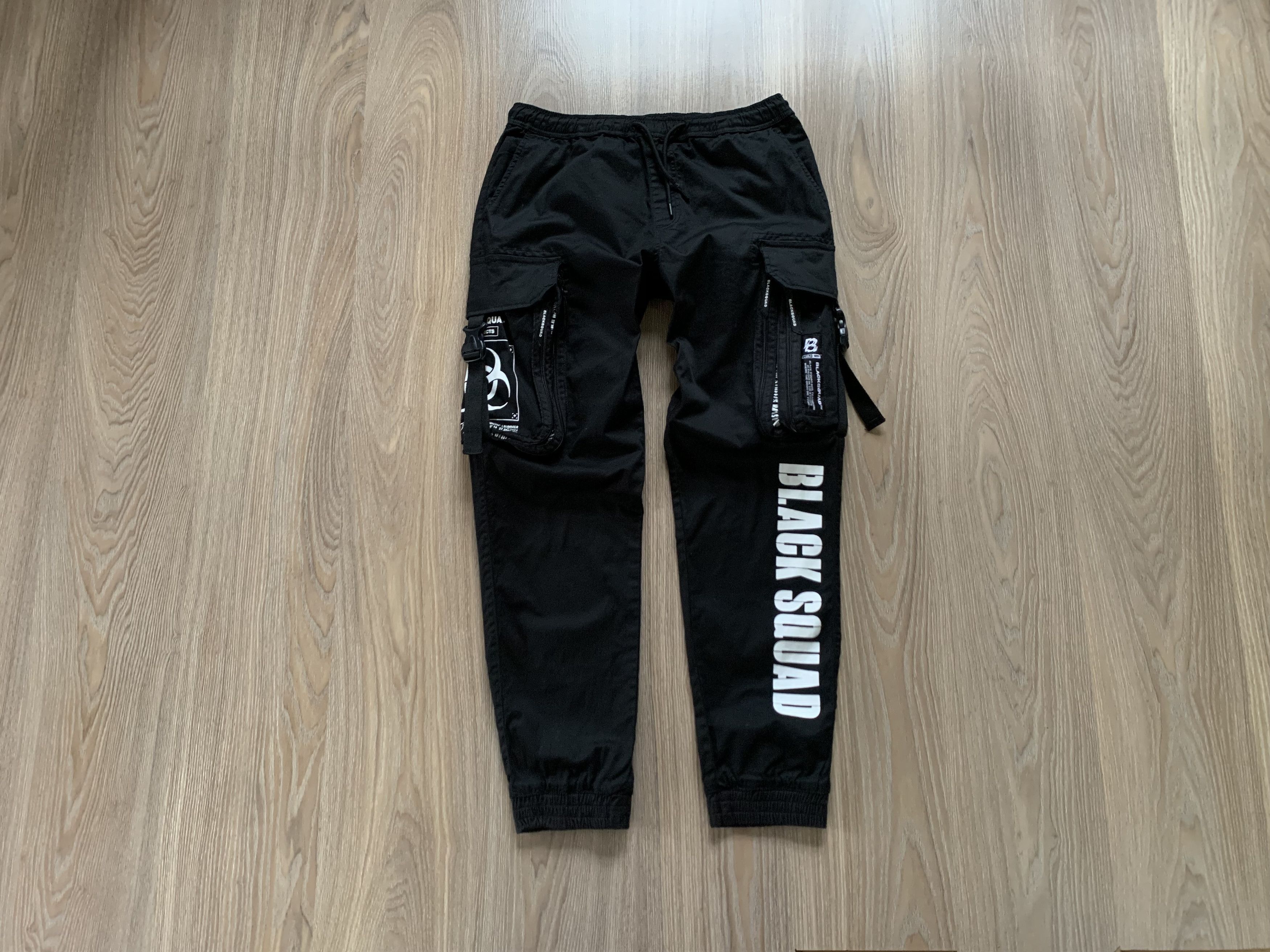 Other Black Squad Multi Pocket Black Pants Size US 30 / EU 46 - 1 Thumbnail