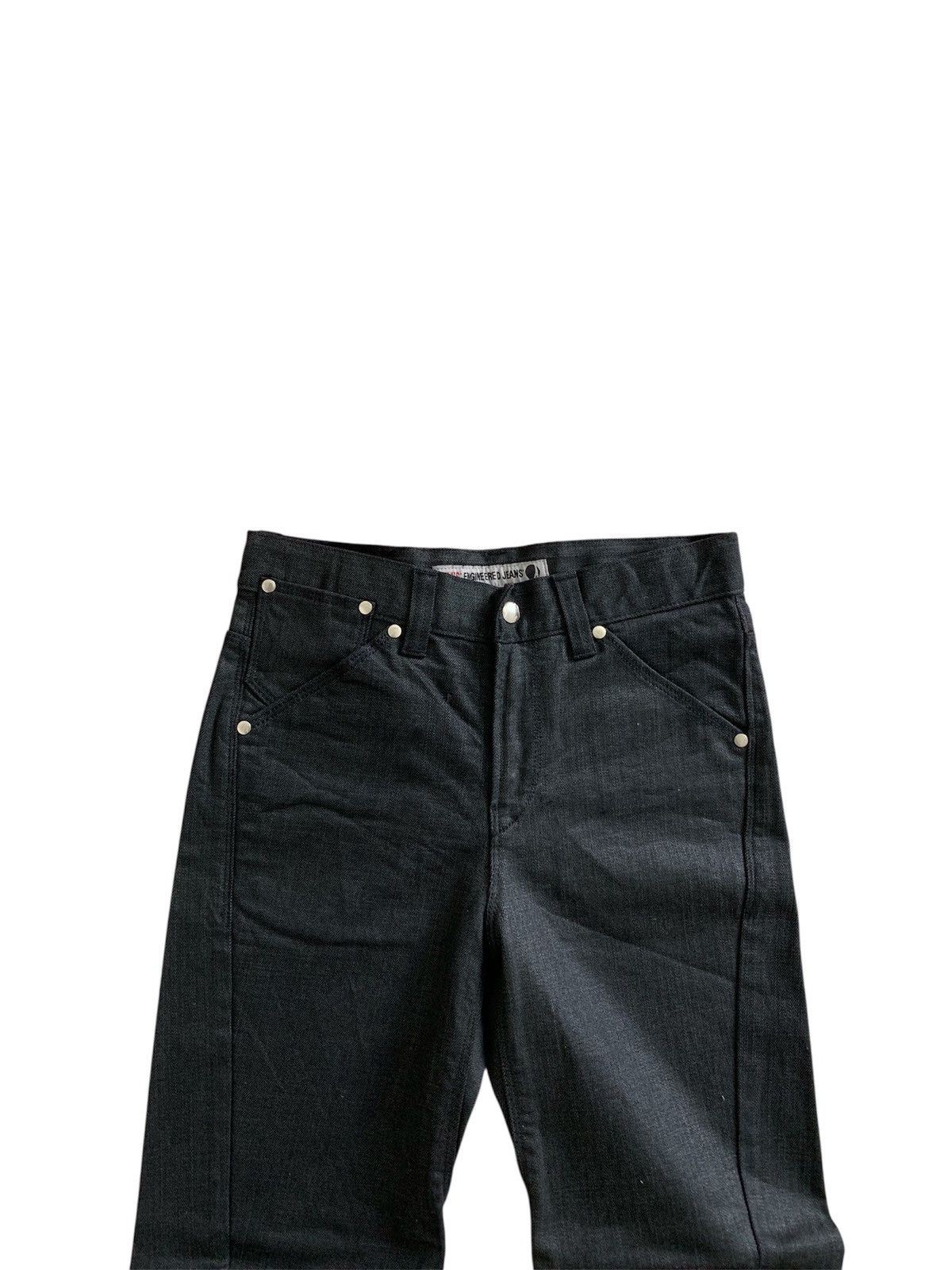 Levi's Vintage Clothing Vintage Levi’s Engineered 1999 Black Coated Jeans Size US 26 / EU 42 - 5 Thumbnail