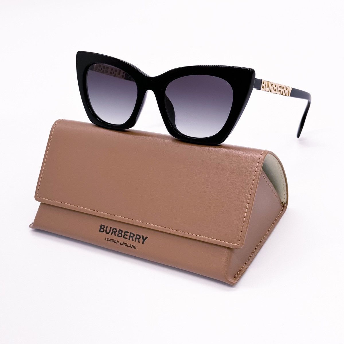 image of New Burberry Be4372U Marianne 3001/8G Women Sunglasses in Black