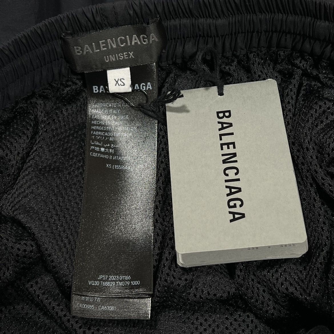 Balenciaga Balenciaga Wide Leg Logo Pants Size US 30 / EU 46 - 4 Thumbnail