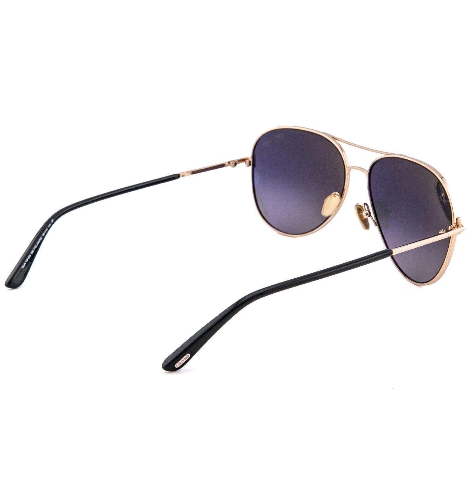 Tom Ford TOM FORD CLARK TF0823 28D Gold Pilot Sunglass 0823 FT0823 Size ONE SIZE - 5 Thumbnail