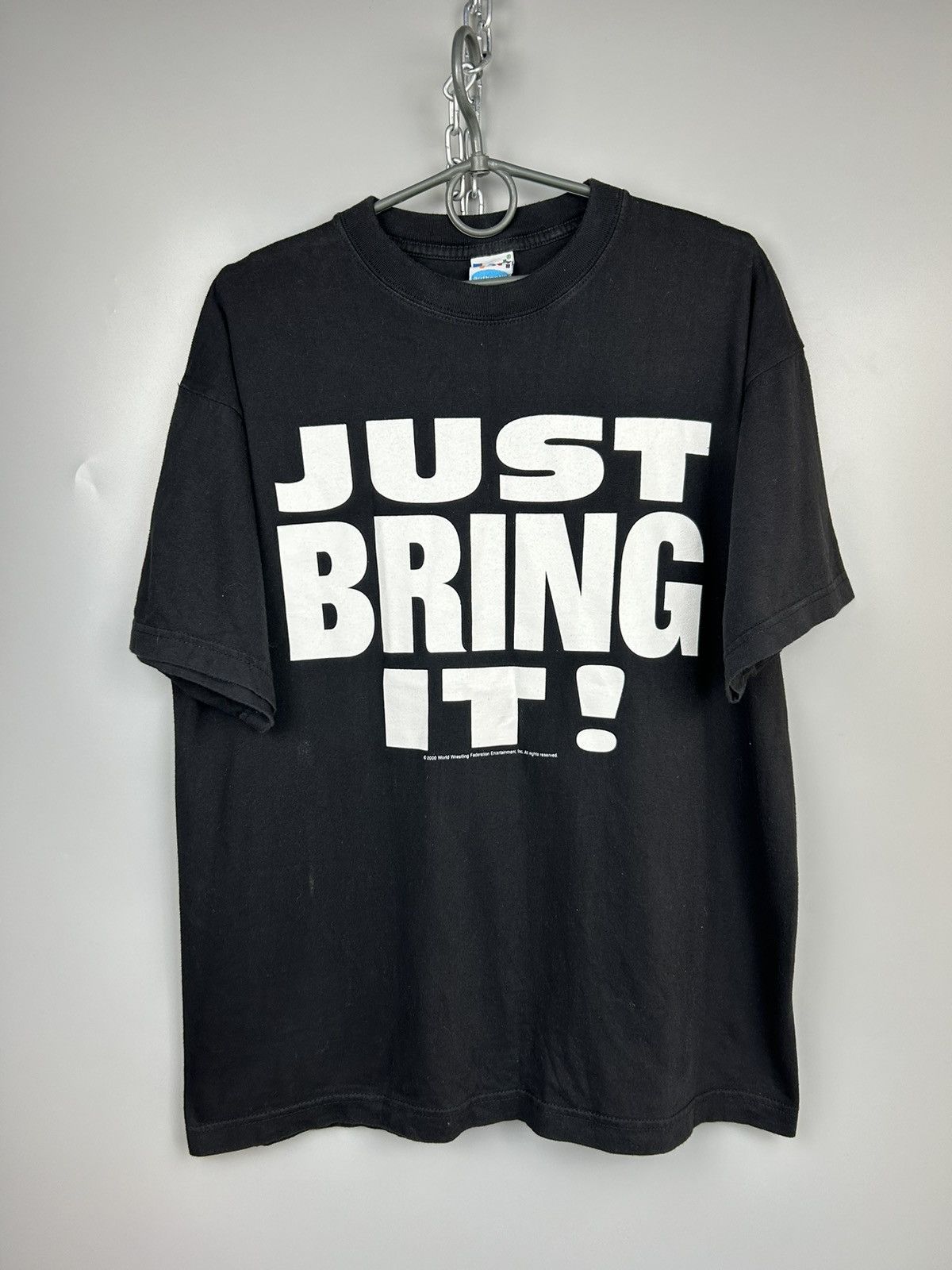 WWE Vintage 2000 The Rock Just Bring It T shirt Size US M / EU 48-50 / 2 - 1 Thumbnail