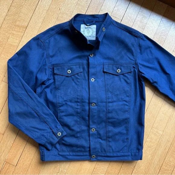 Ginew Wax Canvas Rider Jacket Size US M / EU 48-50 / 2 - 1 Thumbnail