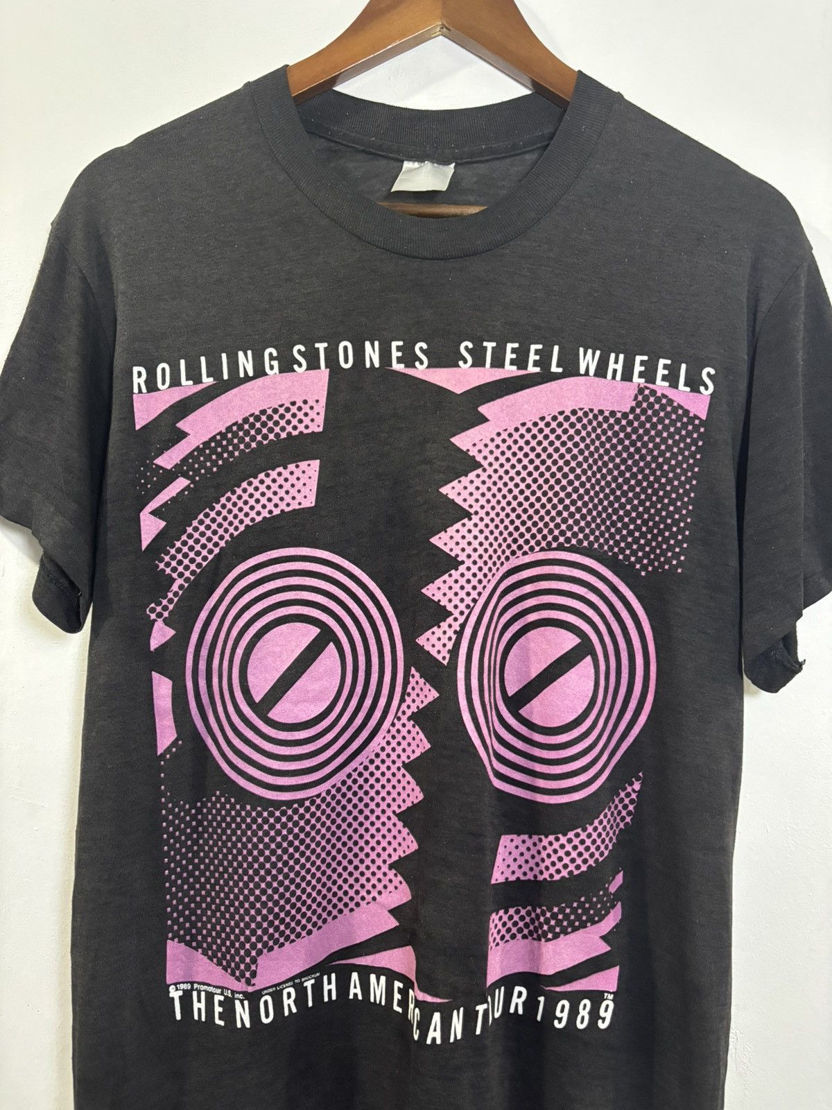 Band Tees × The Rolling Stones Vintage The Rolling Stones The North American Tour 1989 Tee Size US M / EU 48-50 / 2 - 3 Thumbnail