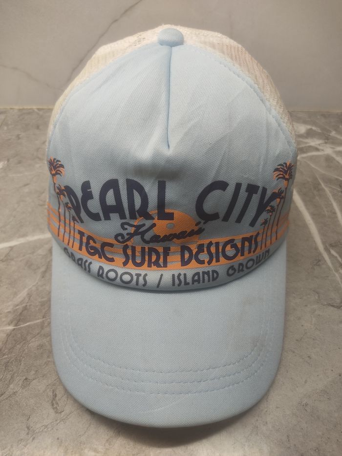 Vintage Vintage Pearl City Hawaii Trucker Hat Cap Size ONE SIZE - 2 Thumbnail
