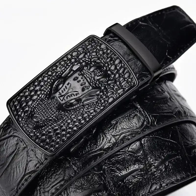 Japanese Brand × Leather Dragon Croc 110 Cm Belt Size ONE SIZE - 1 Thumbnail
