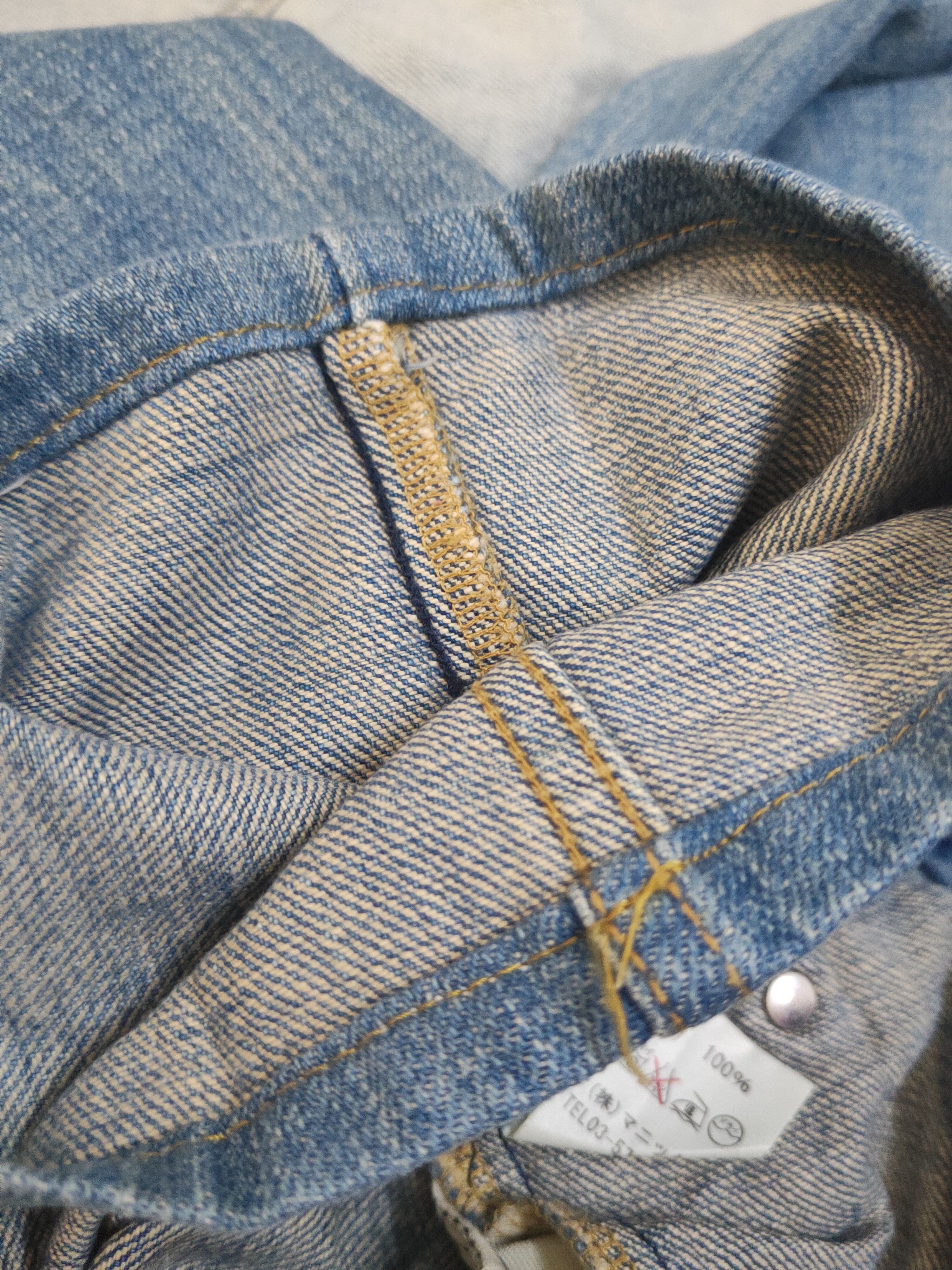 Japanese Brand D Manics made in japan Blue Distressed Ripped Jeans#W1615 Size US 27 - 13 Thumbnail