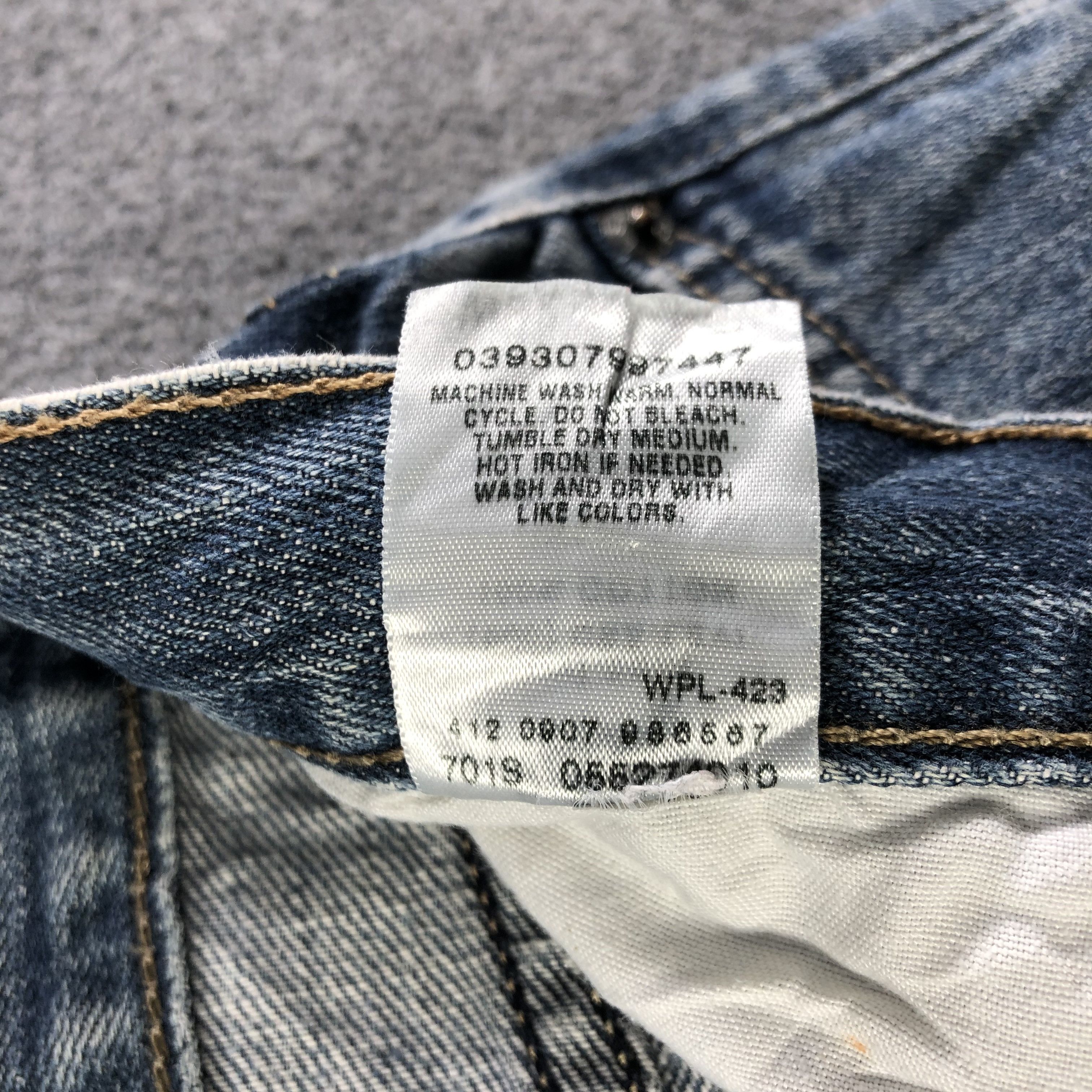 Levi's Vintage Blue Wash Levis 527 Jeans-J3035 Size US 33 - 11 Thumbnail