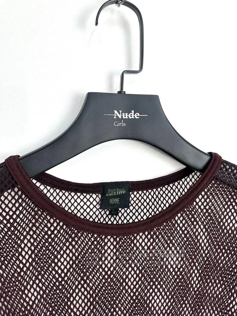 Jean Paul Gaultier Jean Paul Gaultier Mesh Fit Short Sleeve Top. Size US L / EU 52-54 / 3 - 3 Thumbnail