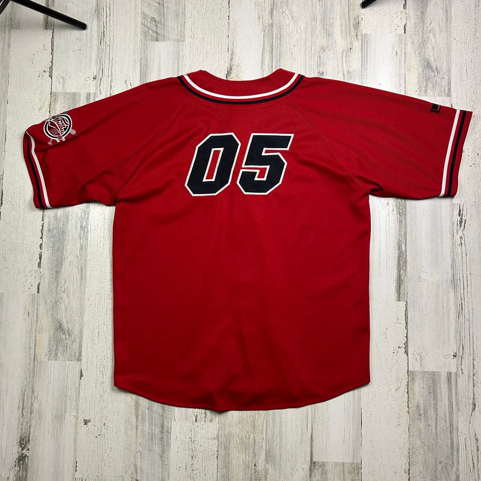 Fubu × Vintage FUBU Sports "The Collection '05" Champions Baseball Jersey Size US XL / EU 56 / 4 - 4 Thumbnail
