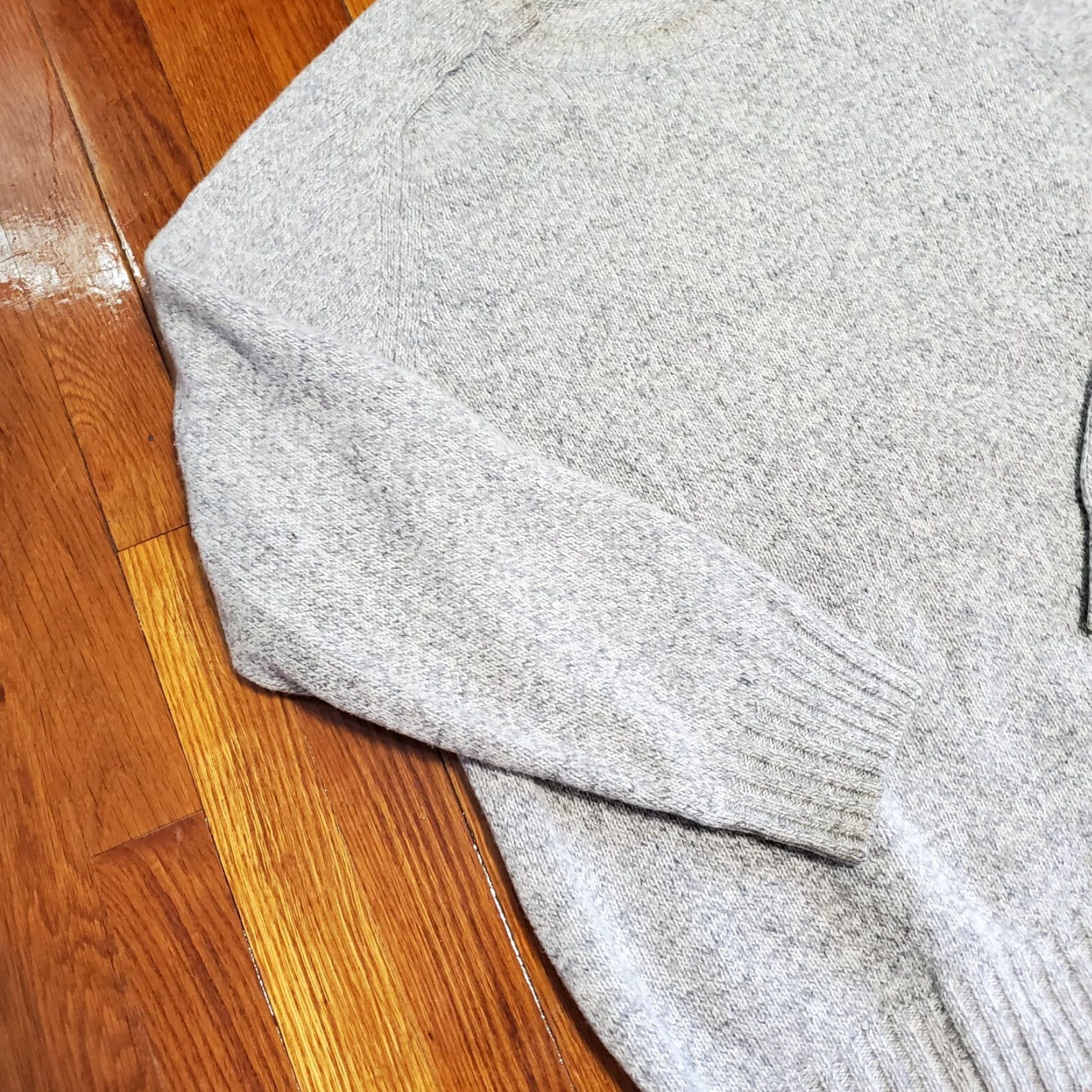 Blumarine VINTAGE Blumarine Sweater Pullover Crew Neck Long Sleeve Gray Wool Polyamide Made in Italy XL Mens Size US XL / EU 56 / 4 - 2 Thumbnail