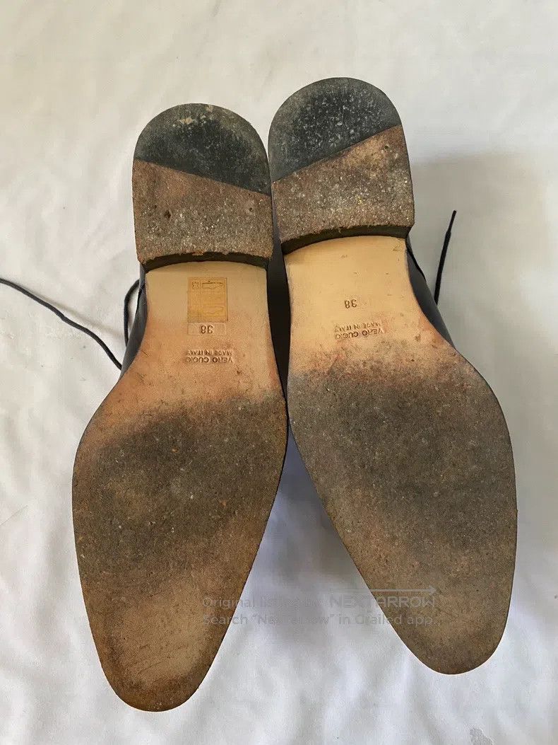 Yohji Yamamoto Yohji Yamamoto Leather Shoes Size US 5.5 / EU 38 - 6 Thumbnail
