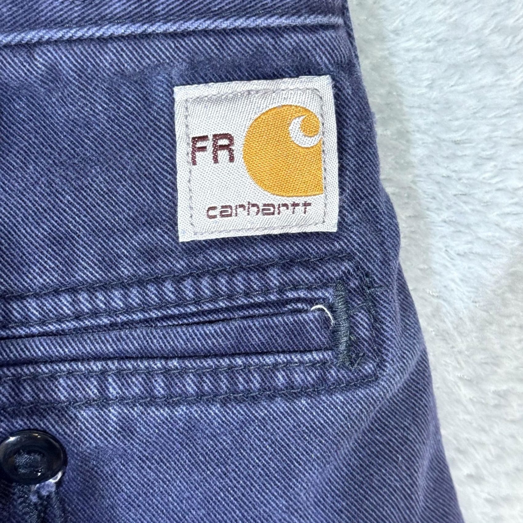 Carhartt Carhartt FR Work Pants Mens 36x34 Cat2 Arc Flash NFPA70E Blue Workwear Pants 36x34 Mens Carhartt Industrial FR Work Pants Blue NFPA70E Arc-Flash CAT2 Size US 36 / EU 52 - 3 Thumbnail