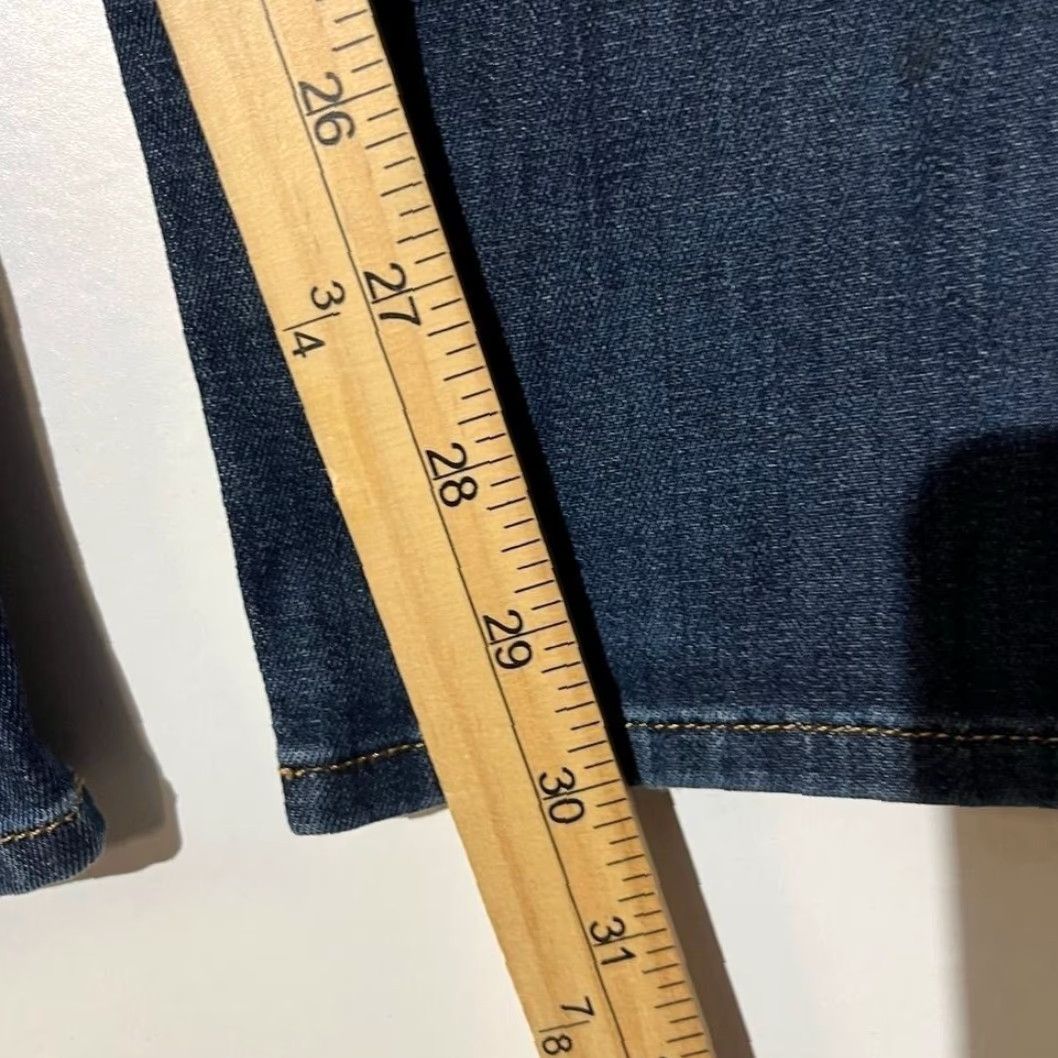 Hudson HUDSON Skinny Jeans Women Plus 32 Blue Dark Wash Slim Fit 5-Pocket Womens Manufactured by HUDSON 32? Size 24" / US 00 / IT 34 - 6 Thumbnail