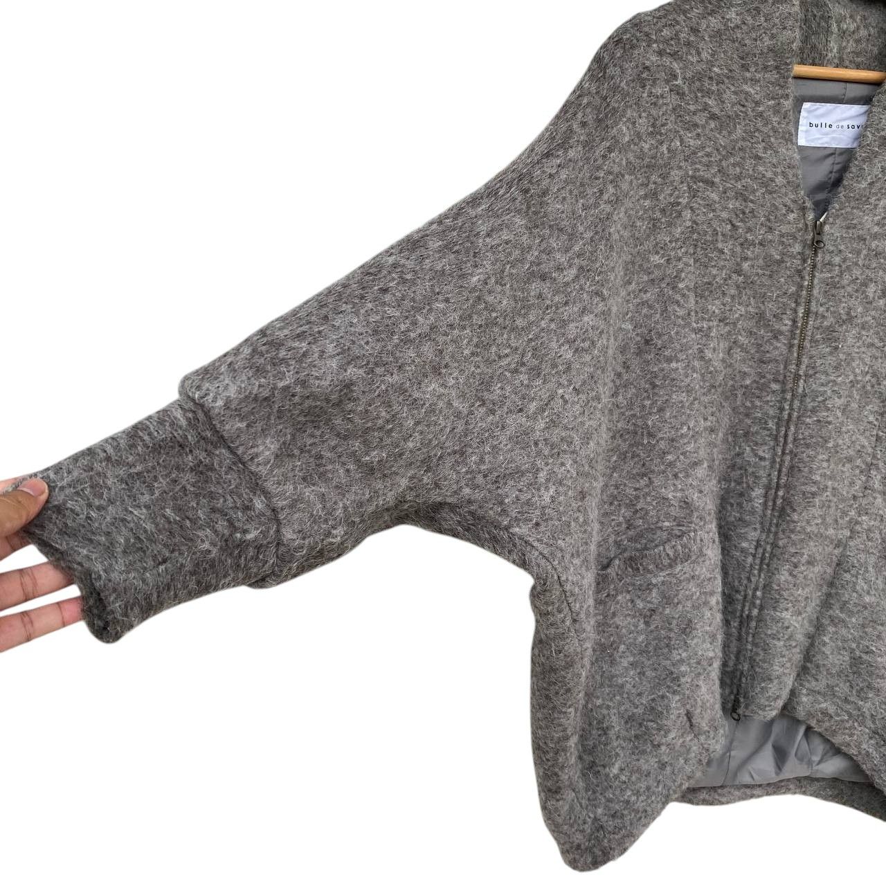 Japanese Brand MOHAIR BULLE DE SAVON JAPAN TORTOISE BAGGY JACKET Size M / US 6-8 / IT 42-44 - 6 Thumbnail