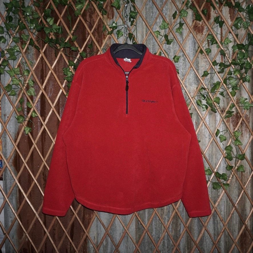 Old Navy Lrg-Vintage Y2K Old Navy 1/4 zip embroider fleece sweatshirt Size US L / EU 52-54 / 3 - 1 Thumbnail