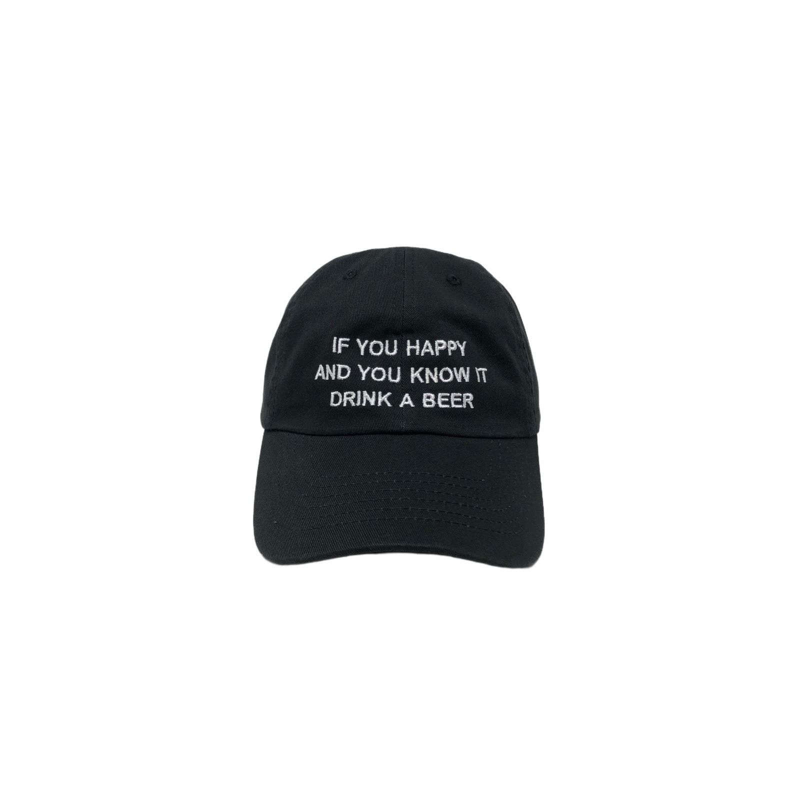 Other If You're Happy and You Know It Drink A Beer Dad Hat Size ONE SIZE - 2 Thumbnail