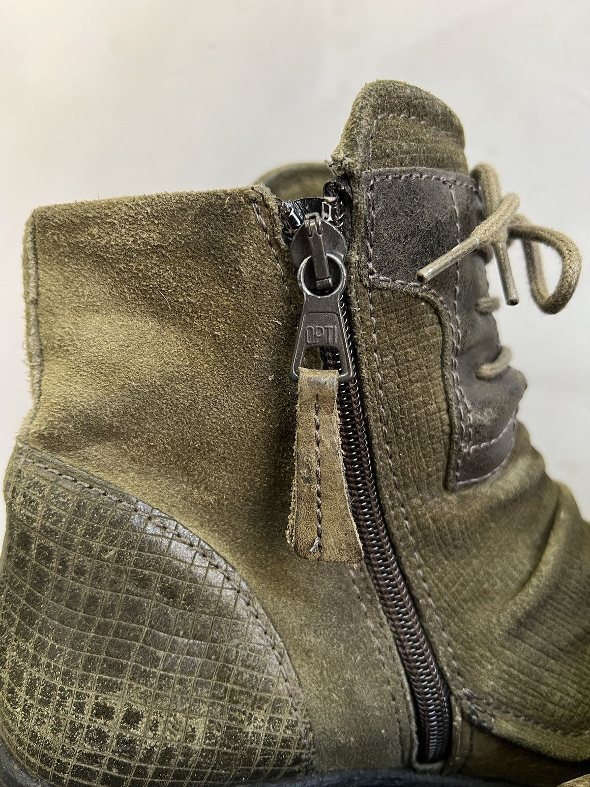 A.S.98 Leather Ankle Boots Vintage Ann demeulemeeste style 90s Size US 8 / EU 41 - 12 Thumbnail