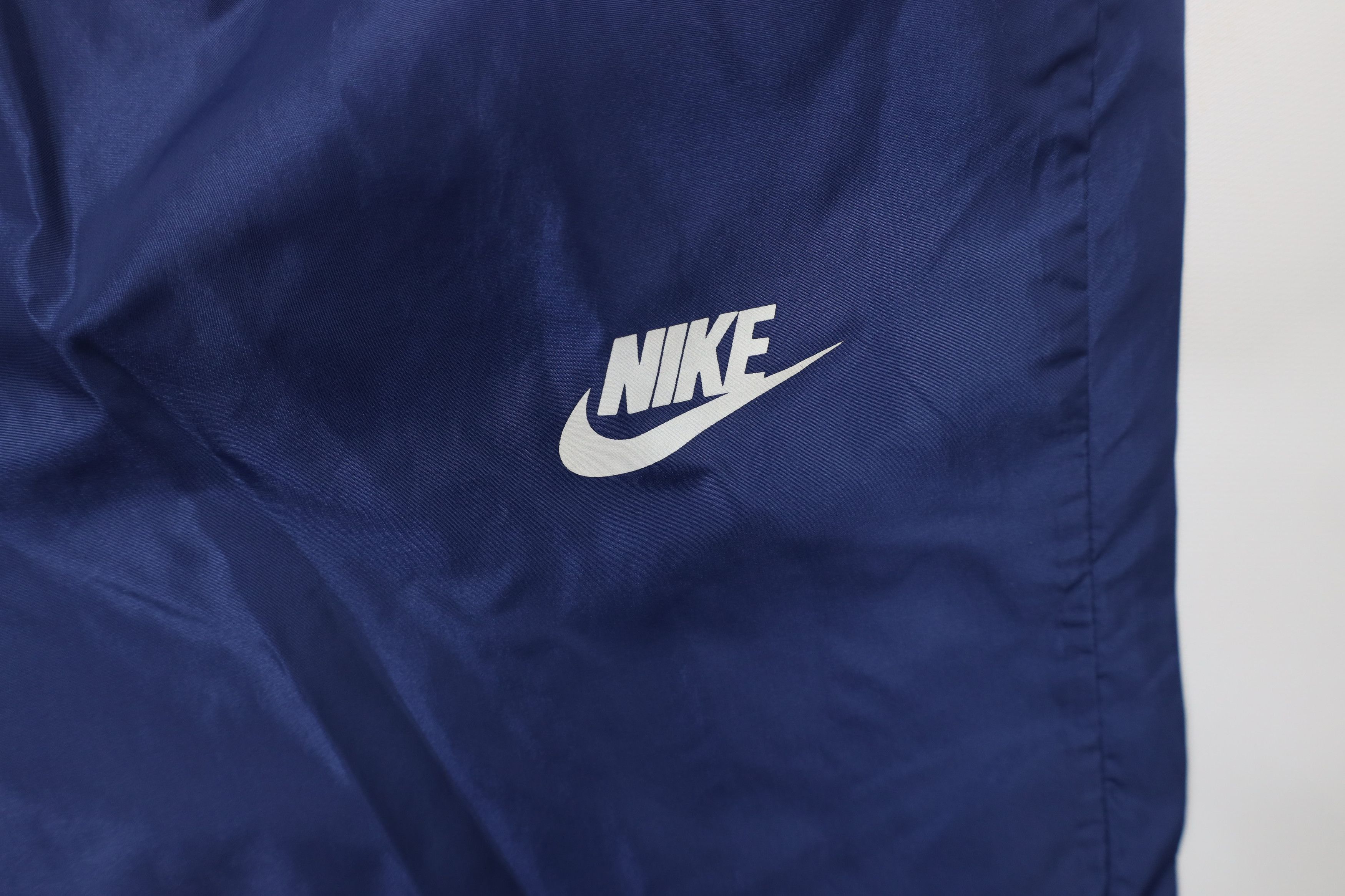 Nike × Vintage Vintage 70s 80s Nike Mini Swoosh Wide Leg Windbreaker Pants Size US 34 / EU 50 - 6 Thumbnail