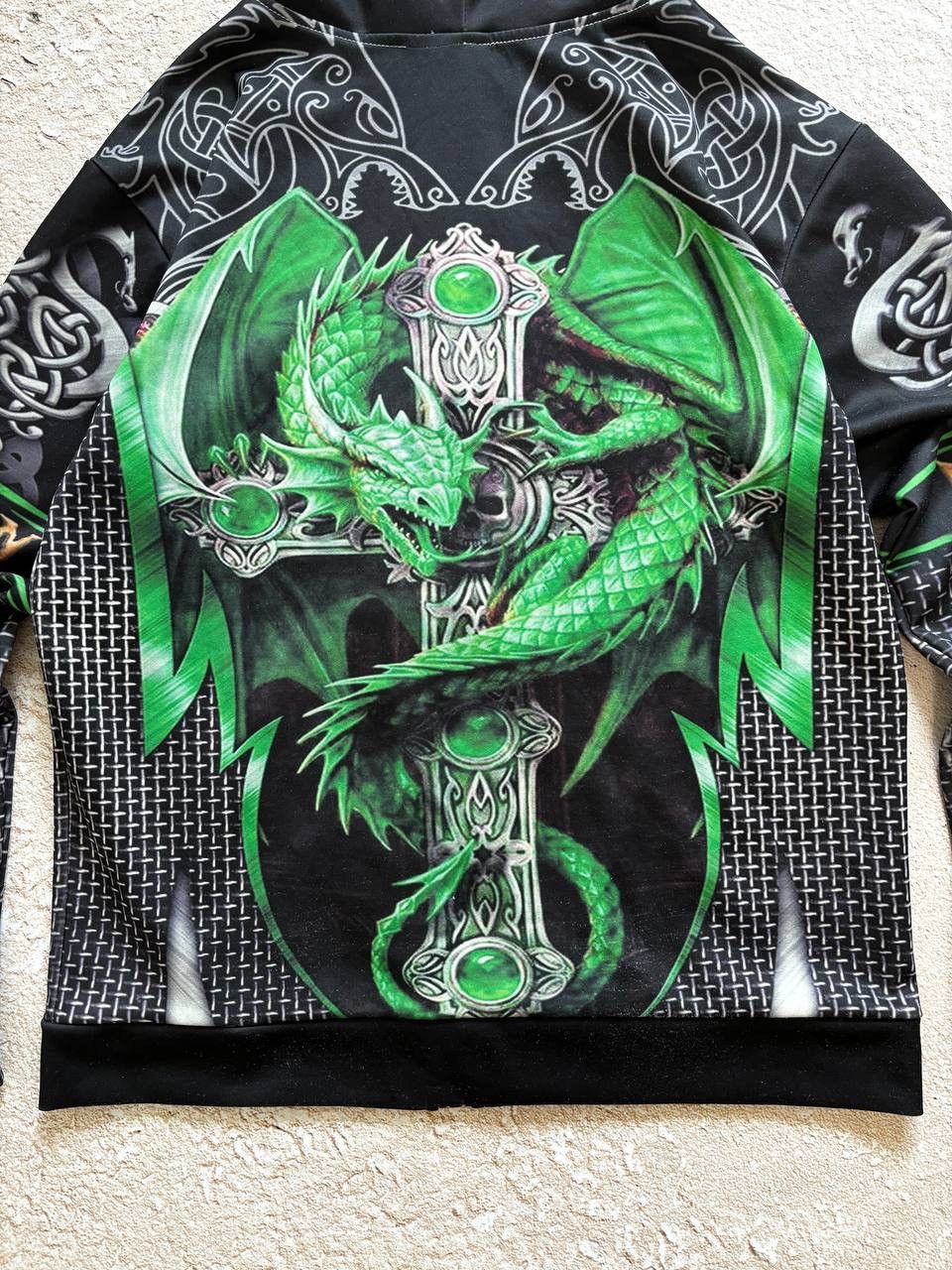 Christian Audigier × Ed Hardy × Vintage Vintage Ed Hardy by Christian Audigier style hoodie Size US L / EU 52-54 / 3 - 6 Thumbnail