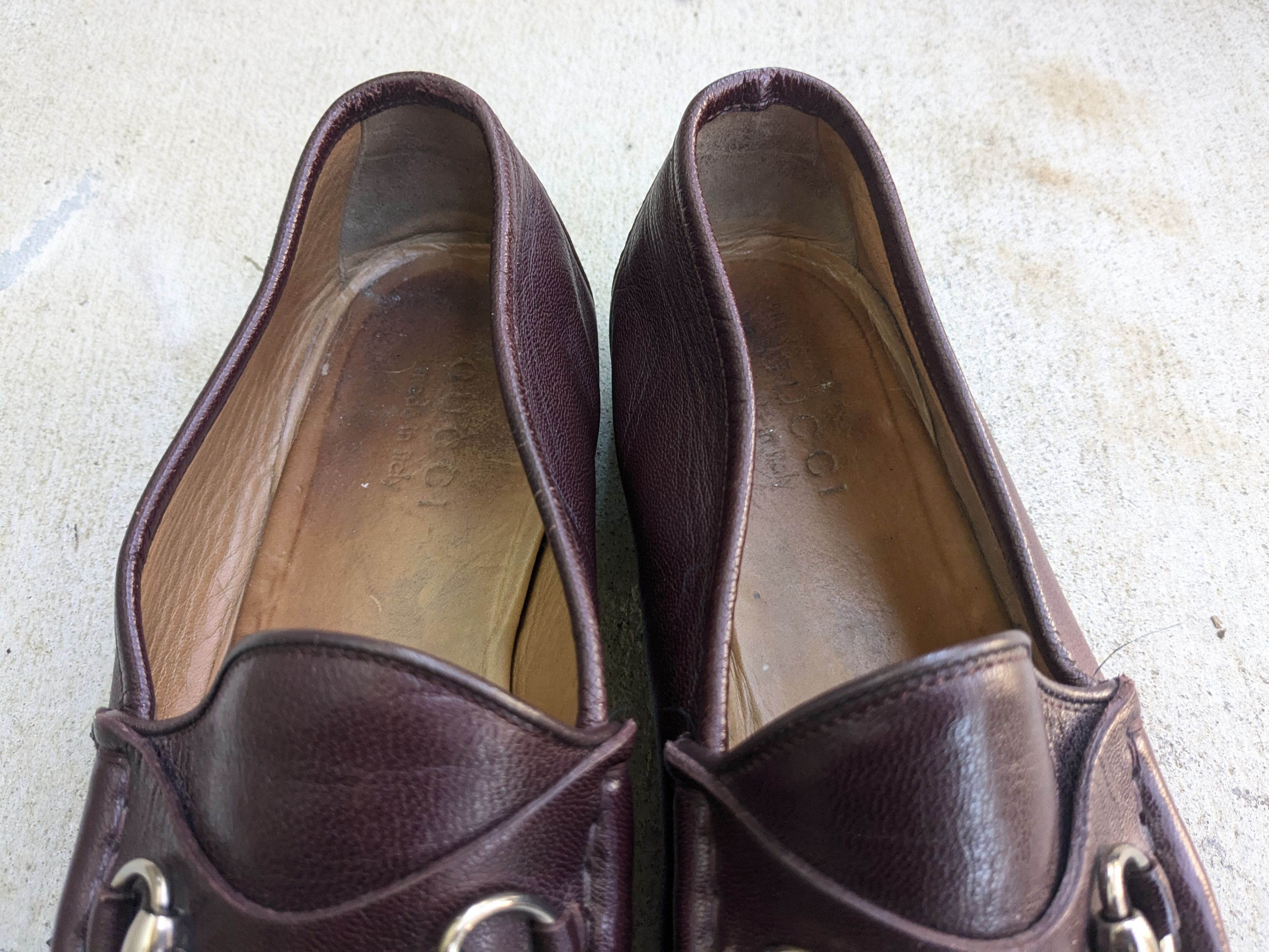 Gucci Gucci Horsebit Loafers Burgundy Leather 10.5 Size US 10.5 / EU 43-44 - 4 Thumbnail