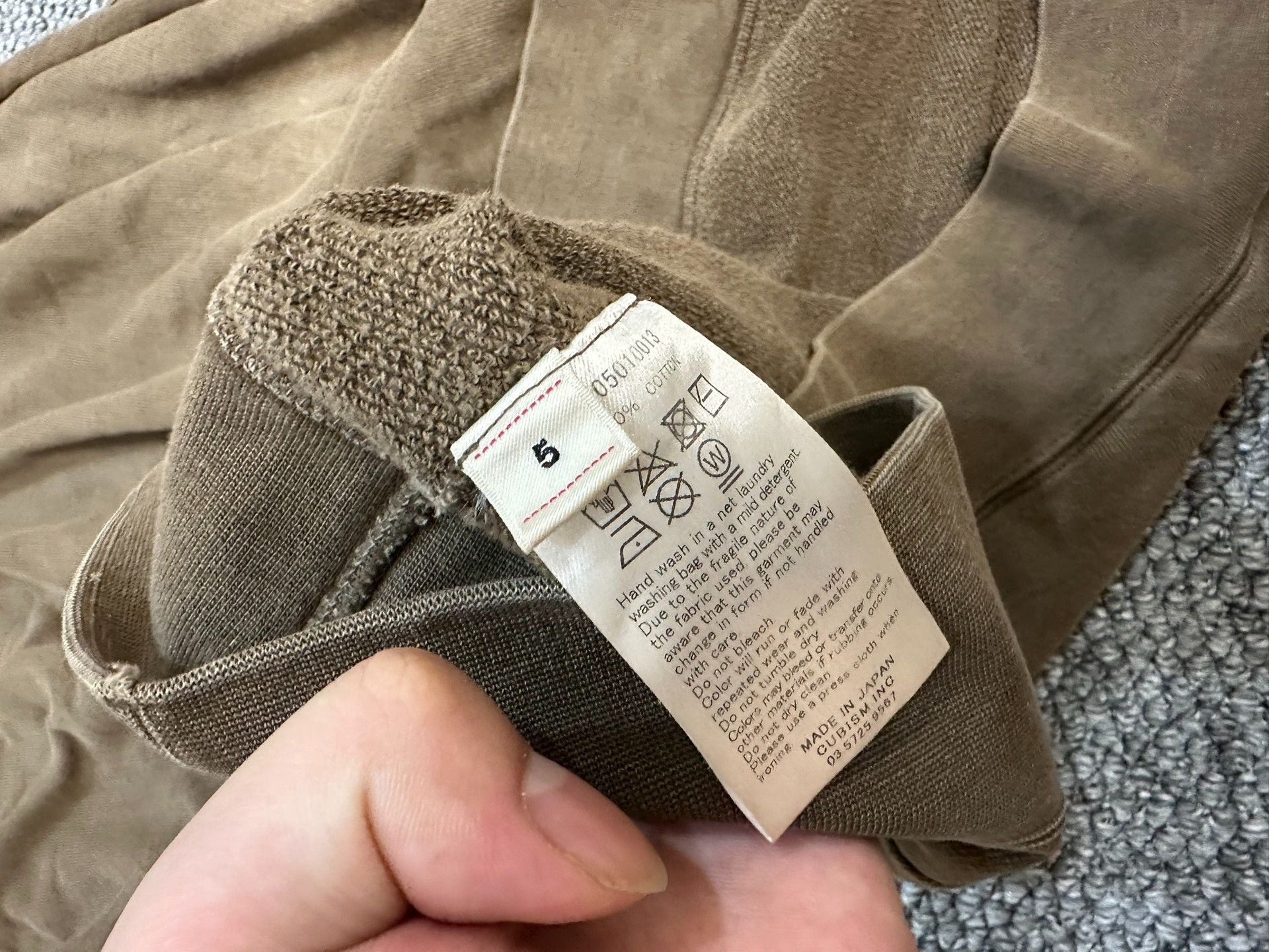 Visvim Visvim Mud-Dyed Hoodie Size 5 Size US XXL / EU 58 / 5 - 3 Thumbnail