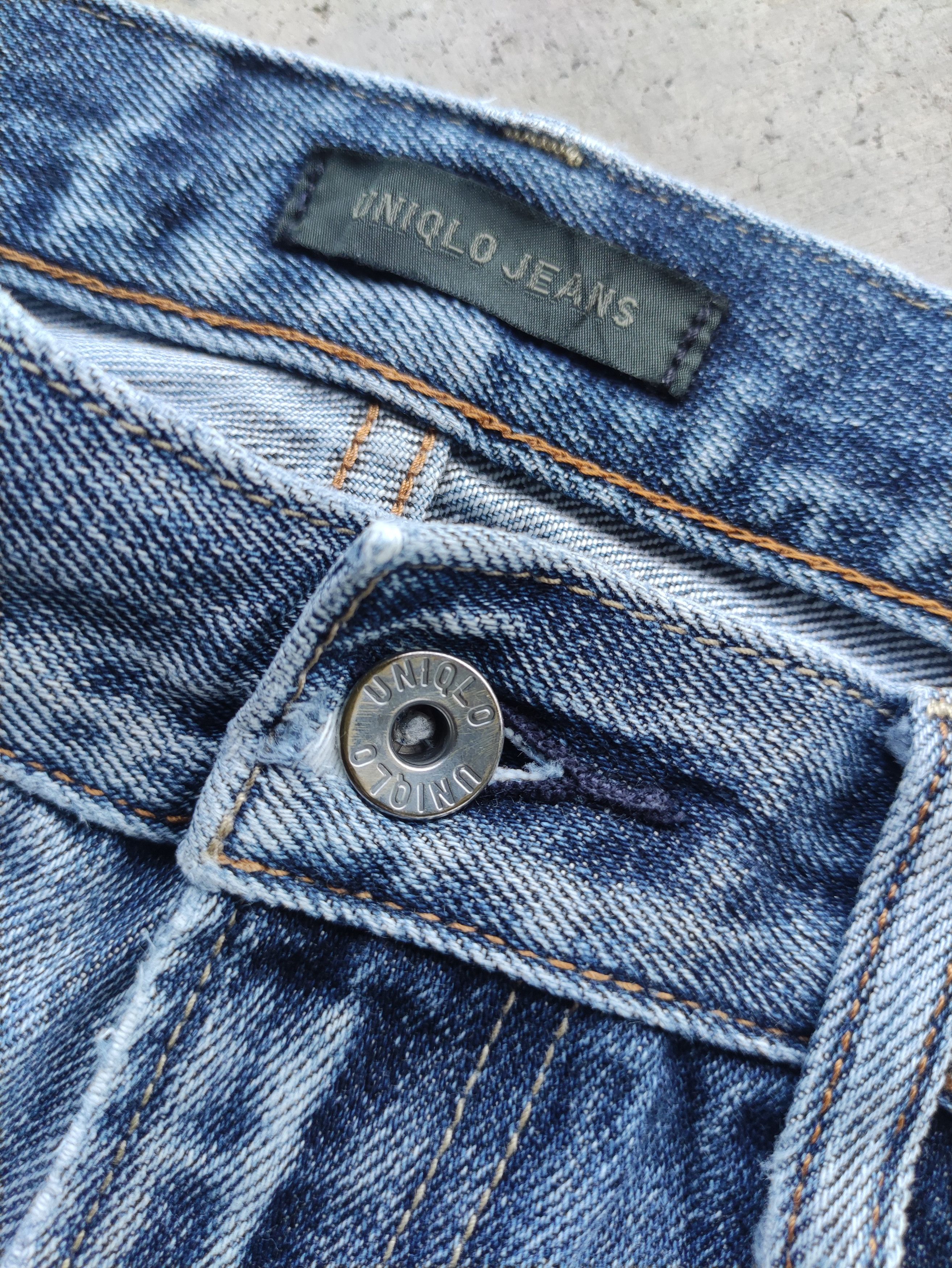 Japanese Brand Vintage Japanese Jean Distressed Faded Denim Size US 32 / EU 48 - 5 Thumbnail