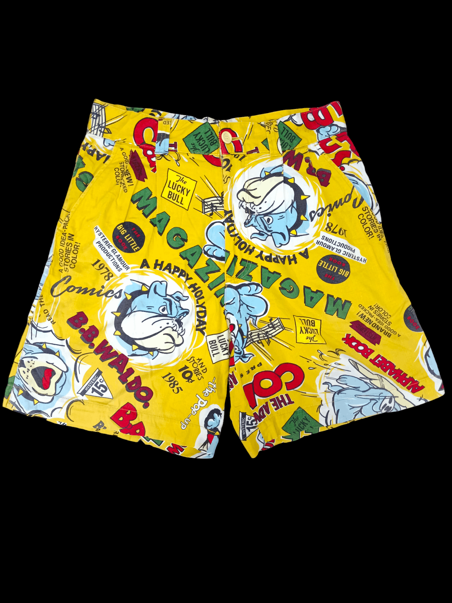 Hysteric Glamour RARE🔥HYSTERIC GLAMOUR FULLPRINT SHORT PANTS Size US 30 / EU 46 - 1 Thumbnail