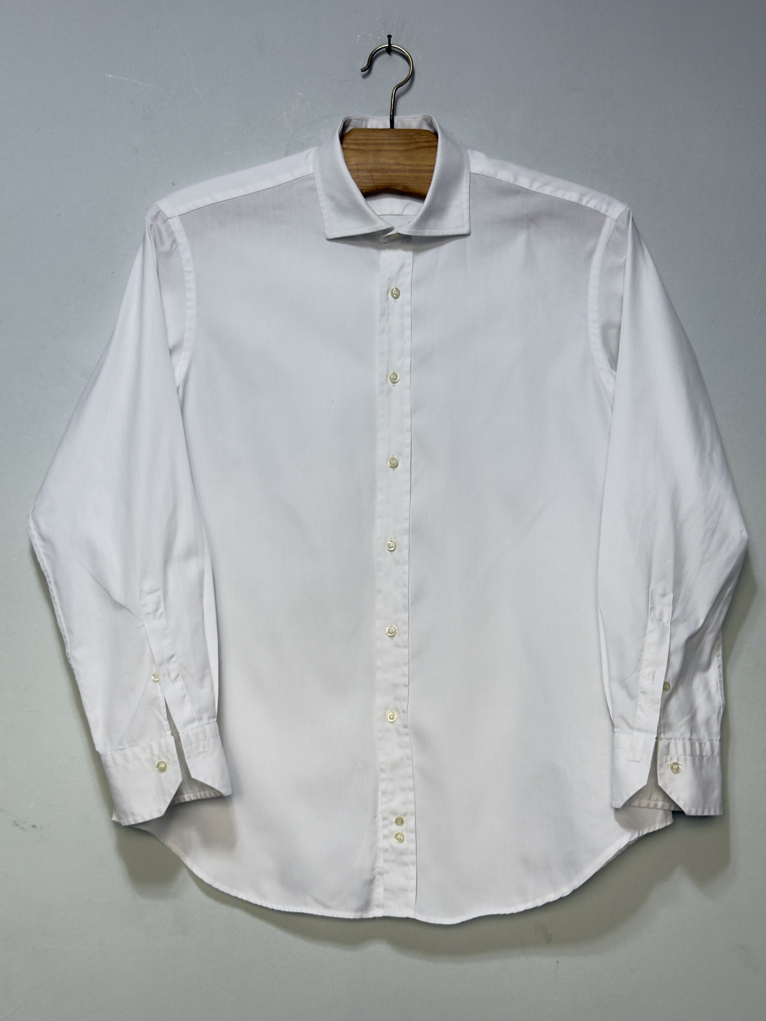 Burberry 🔥 Burberry white shirt cotton size L Size US L / EU 52-54 / 3 - 6 Thumbnail