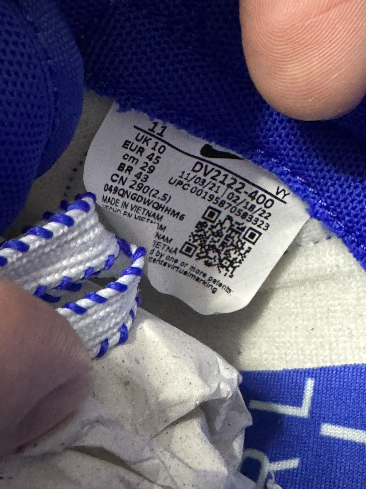 Nike Nike Dunk Low Jackie Robinson DS Size 11 OG All Size US 11 / EU 44 - 8 Thumbnail
