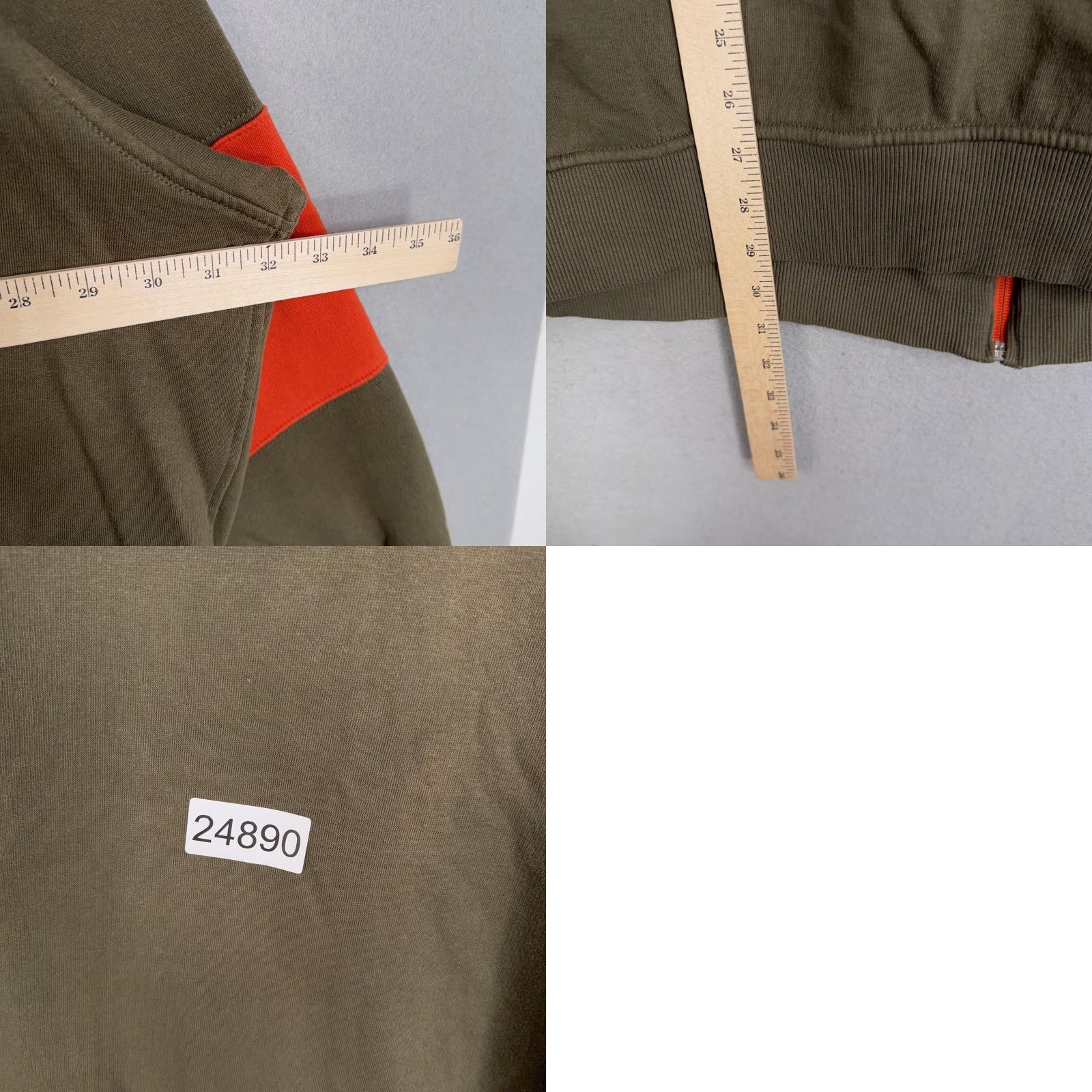 Sean John Sean John Hoodie Mens 3X Green Big Tall Graphic Streetwear Hip Hop Y2K Urban 90s Logo Full Zip Hooded Pockets Lined Size US XXL / EU 58 / 5 - 8 Thumbnail