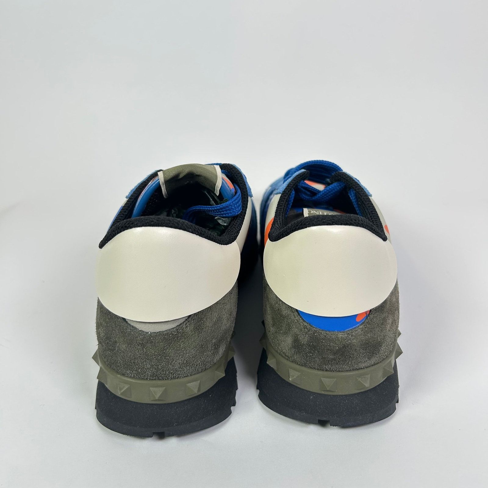 Valentino Valentino Blue Camo Rockrunner Sneakers Size US 8.5 / EU 41-42 - 3 Thumbnail