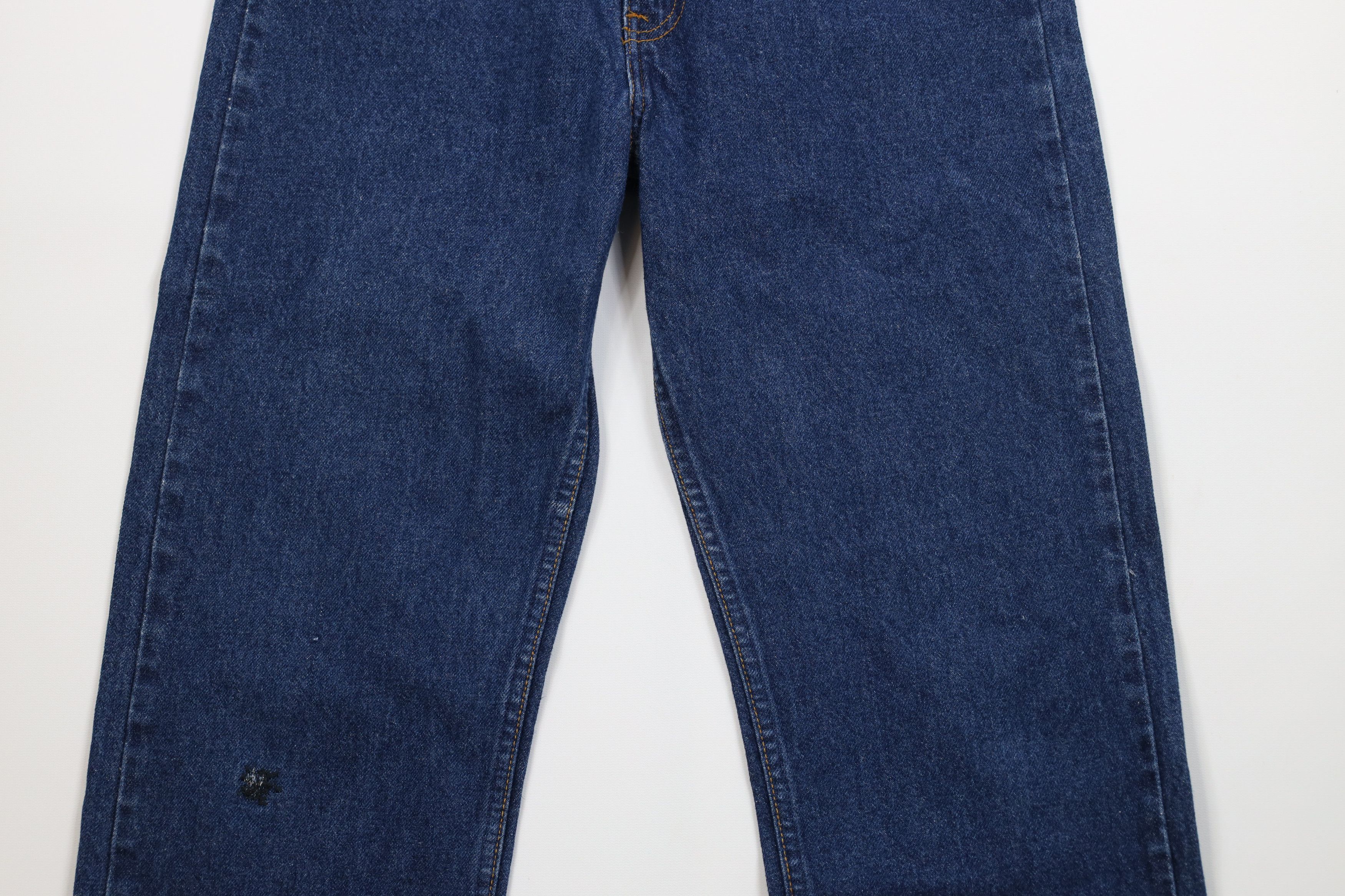 Levi's Vintage 90s Levis 505 Orange Tab Straight Leg Jeans Blue Size US 33 - 3 Thumbnail